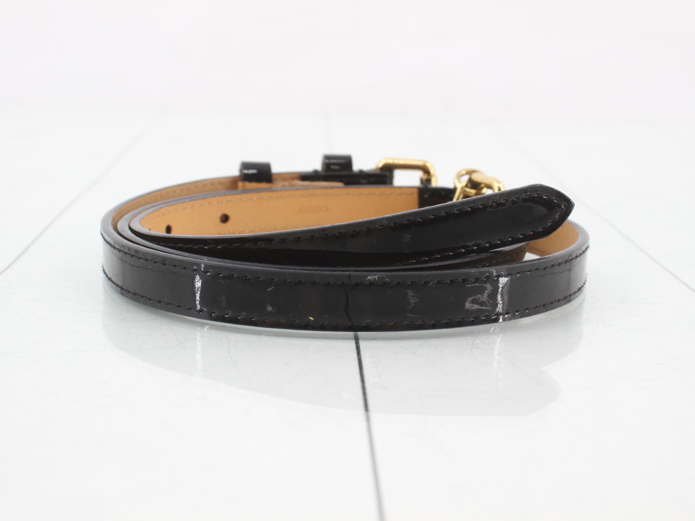 Vernis (accessories) - Belt Key Lock Charm - Black — view 2