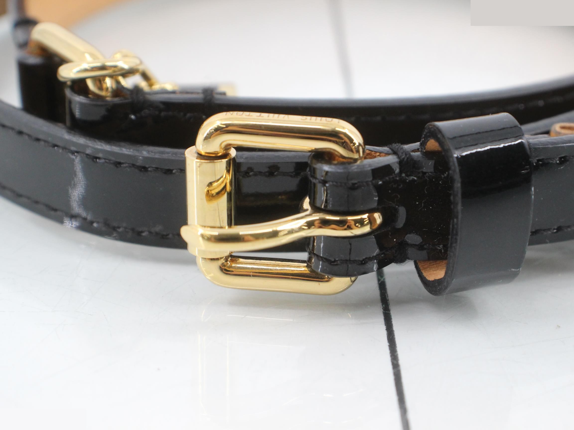 Vernis (accessories) - Belt Key Lock Charm - Black — view 3