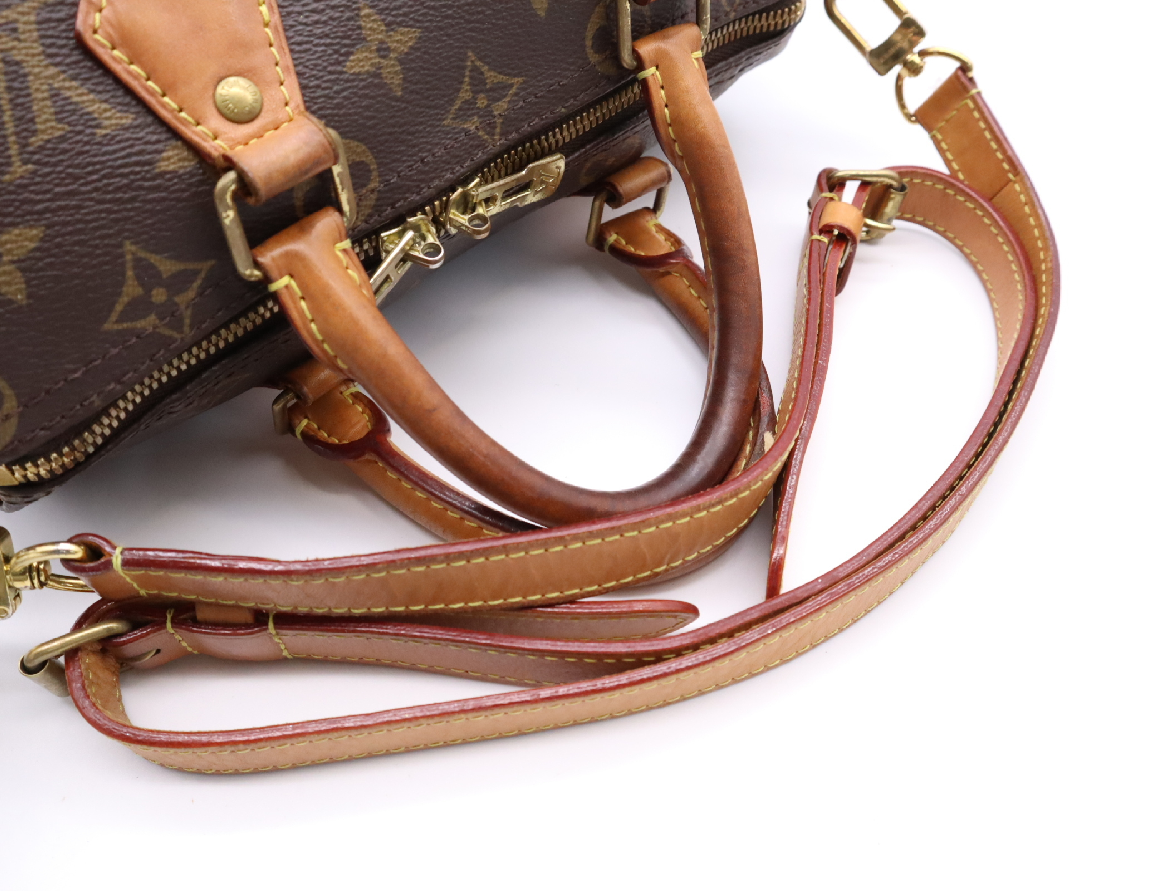 M41113 Monogram Speedy Bandoulière 25 Handbag with Shoulder Strap — view 12