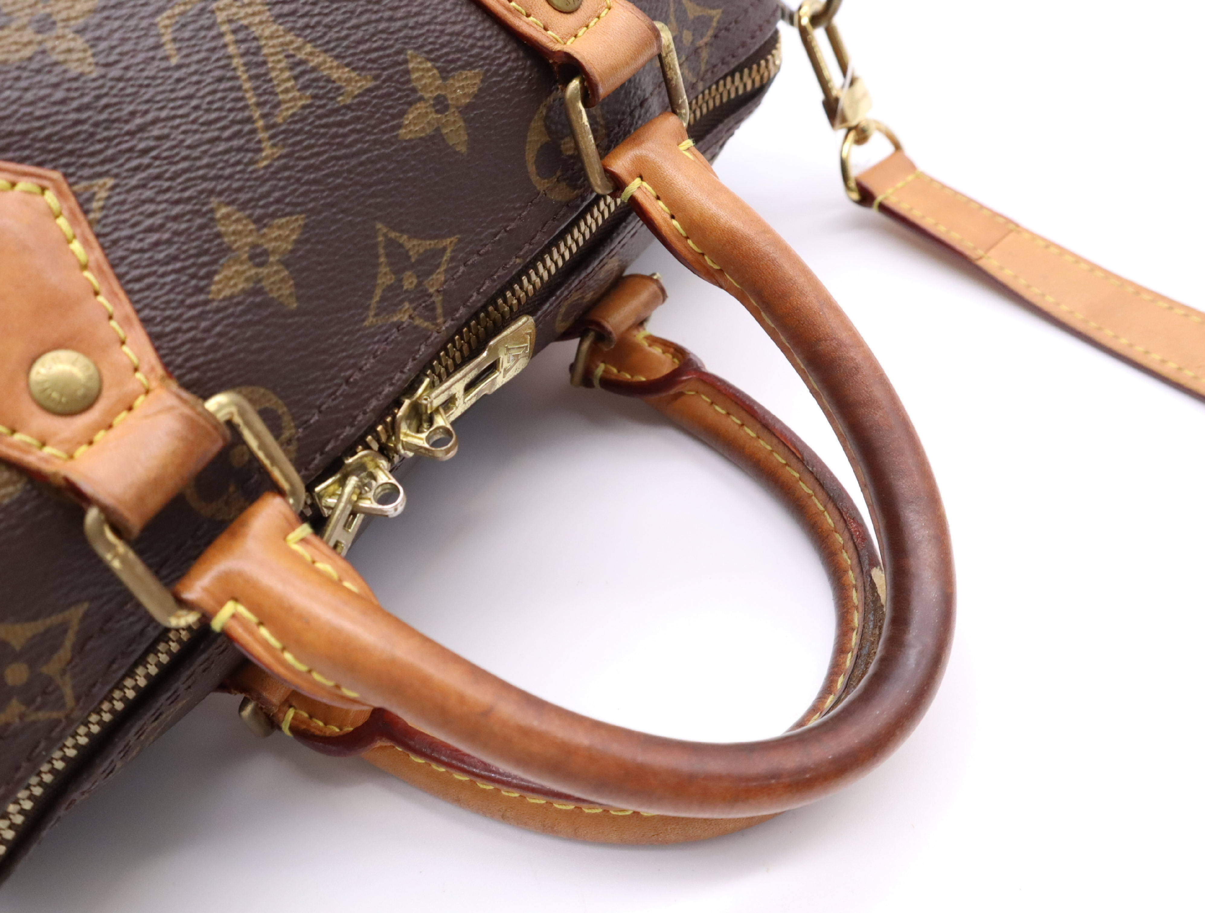 M41113 Monogram Speedy Bandoulière 25 Handbag with Shoulder Strap — view 13