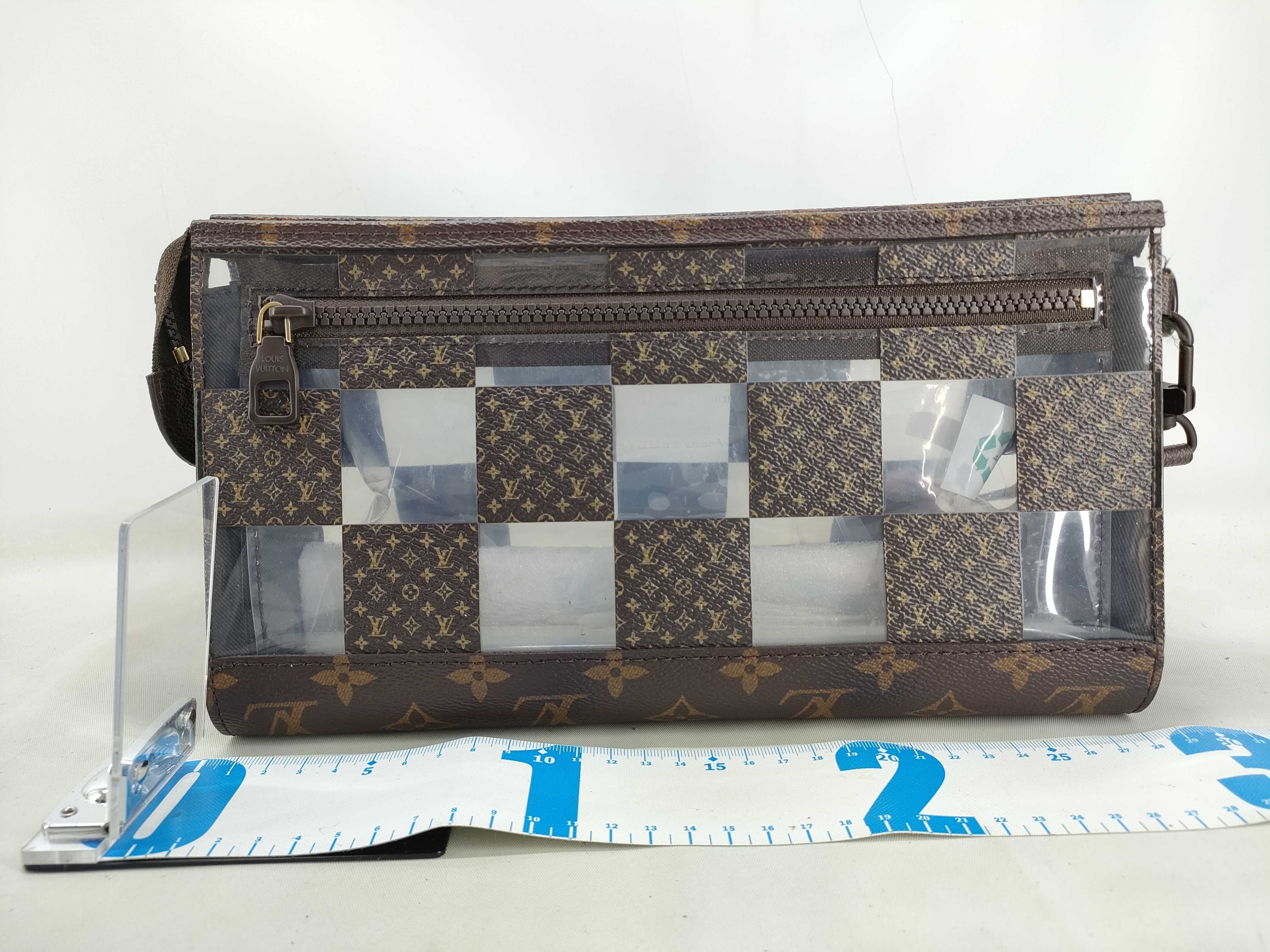 Monogram Louis Vuitton Monogram Chess Standard Pouch Second Bag — view 2