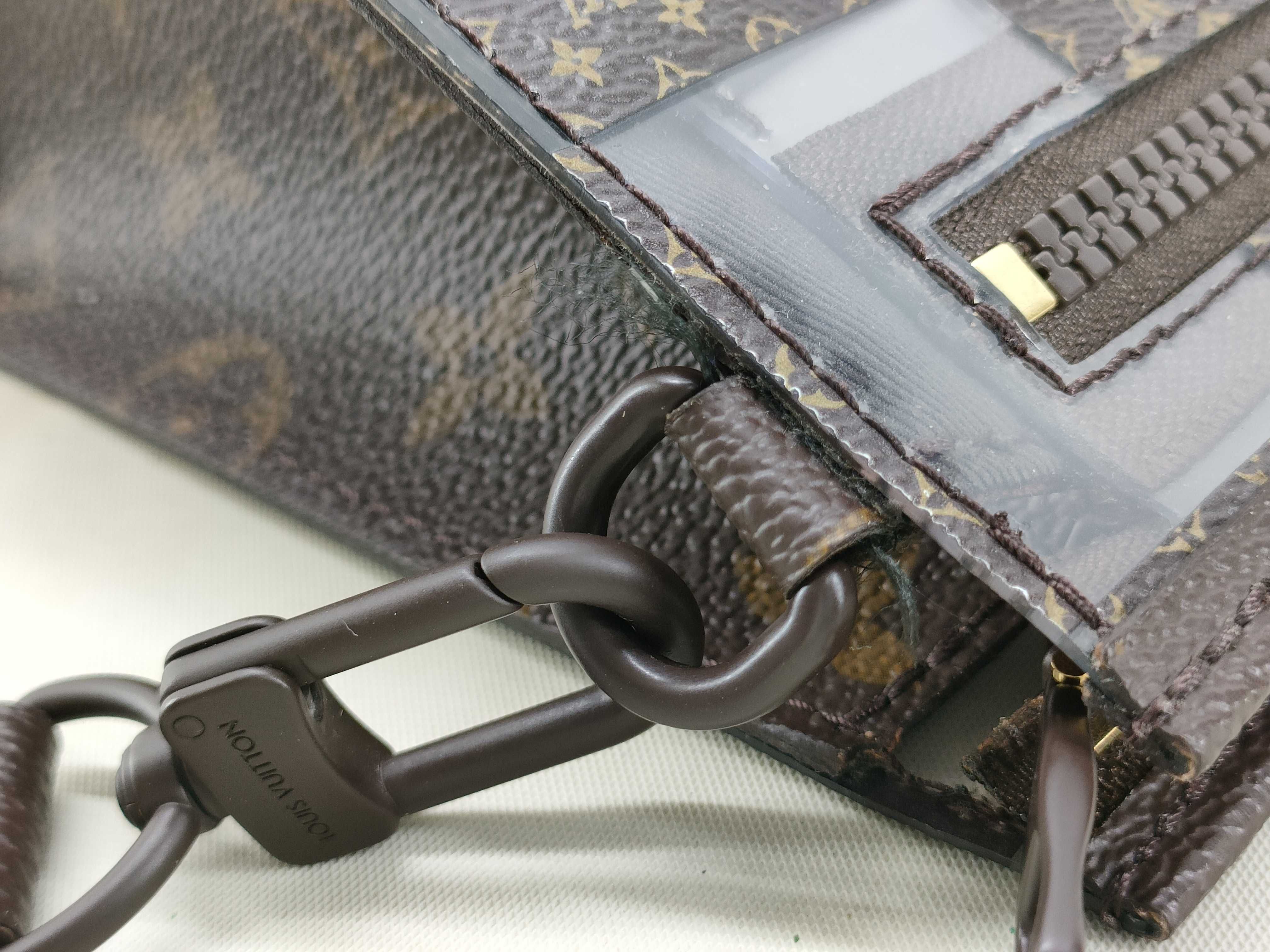 Monogram Louis Vuitton Monogram Chess Standard Pouch Second Bag — view 7