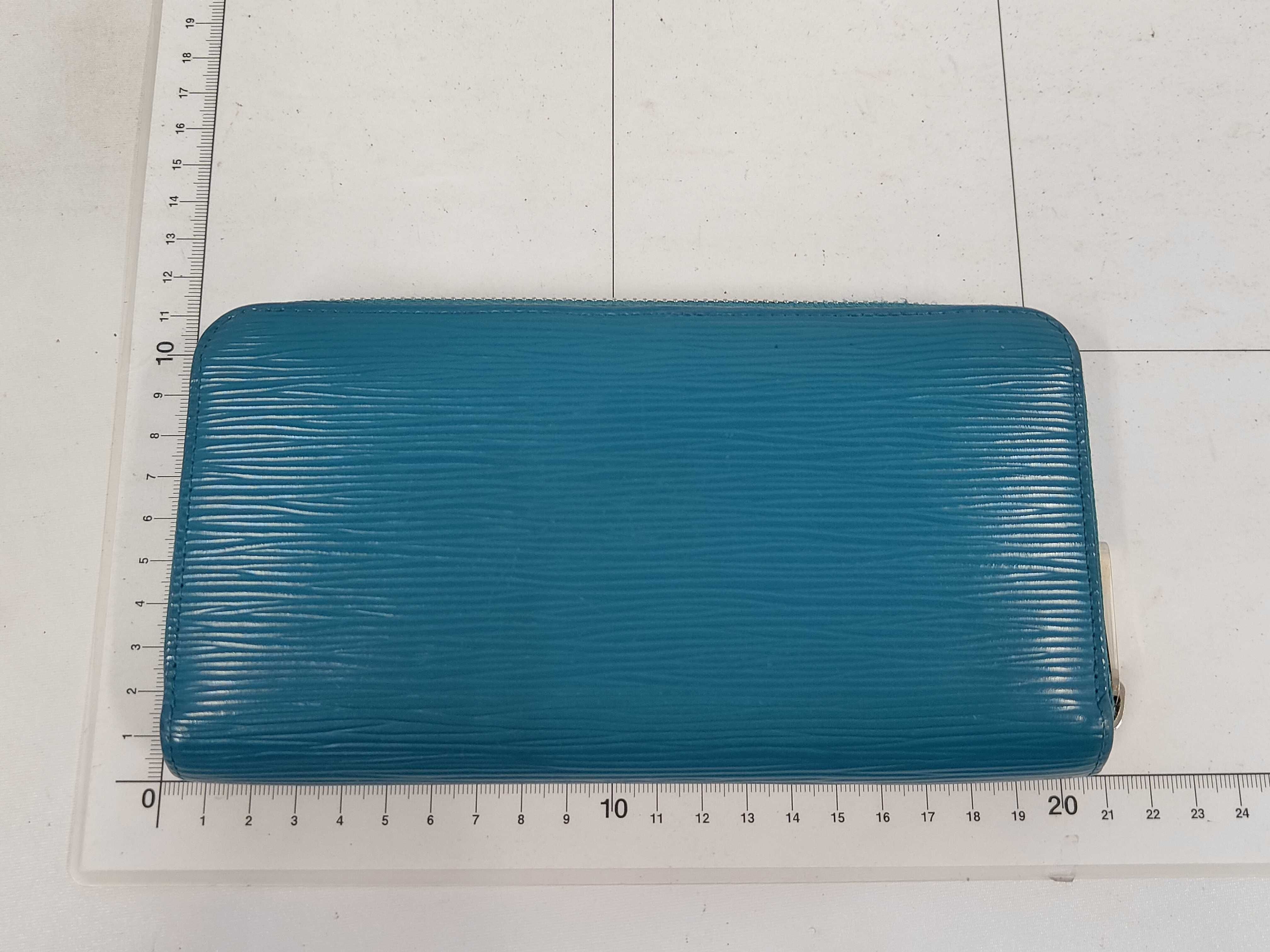 Epi Zippy Wallet Long Wallet Cyan M60311 CA0124 Wallet — view 2