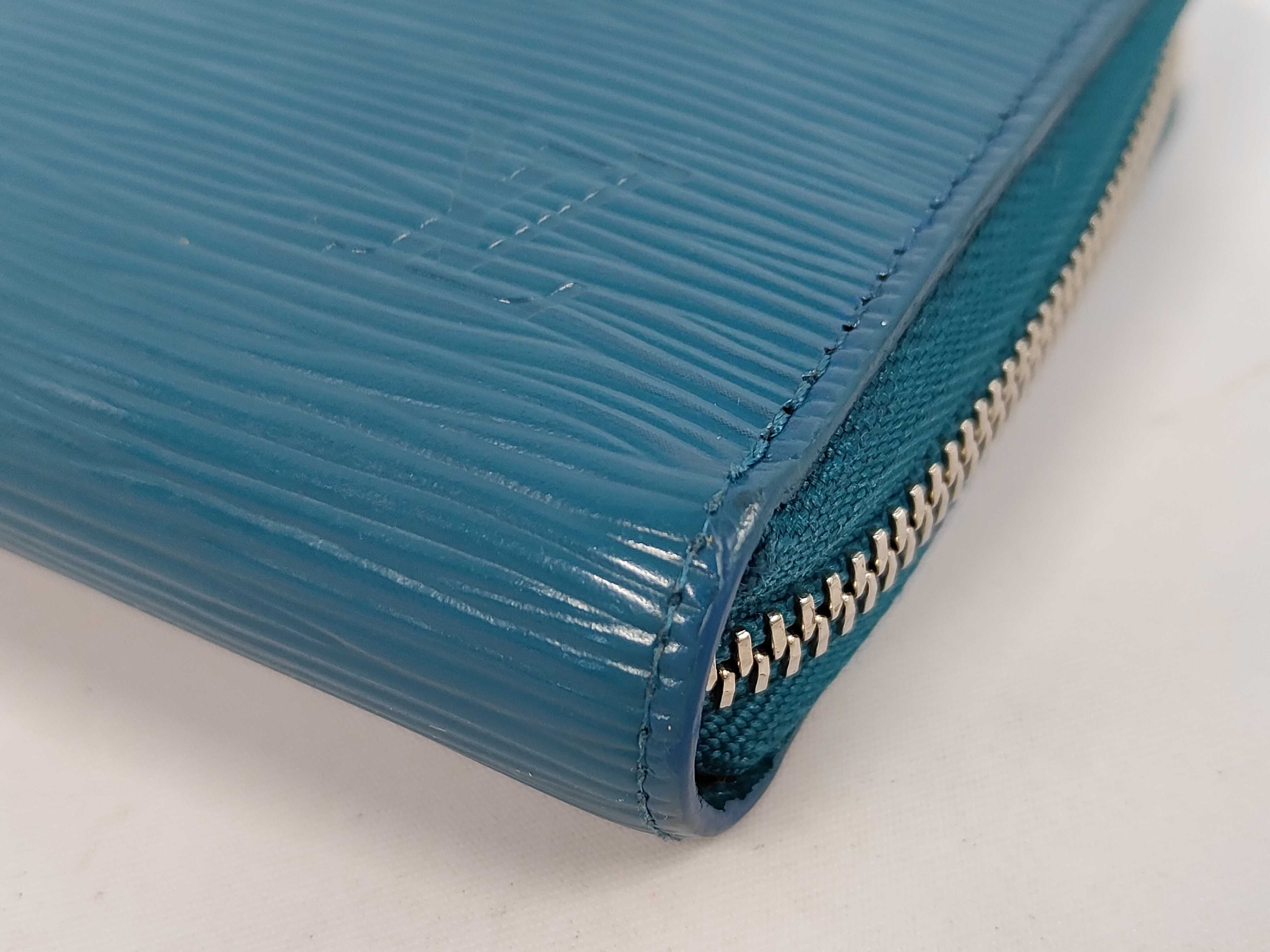 Epi Zippy Wallet Long Wallet Cyan M60311 CA0124 Wallet — view 3