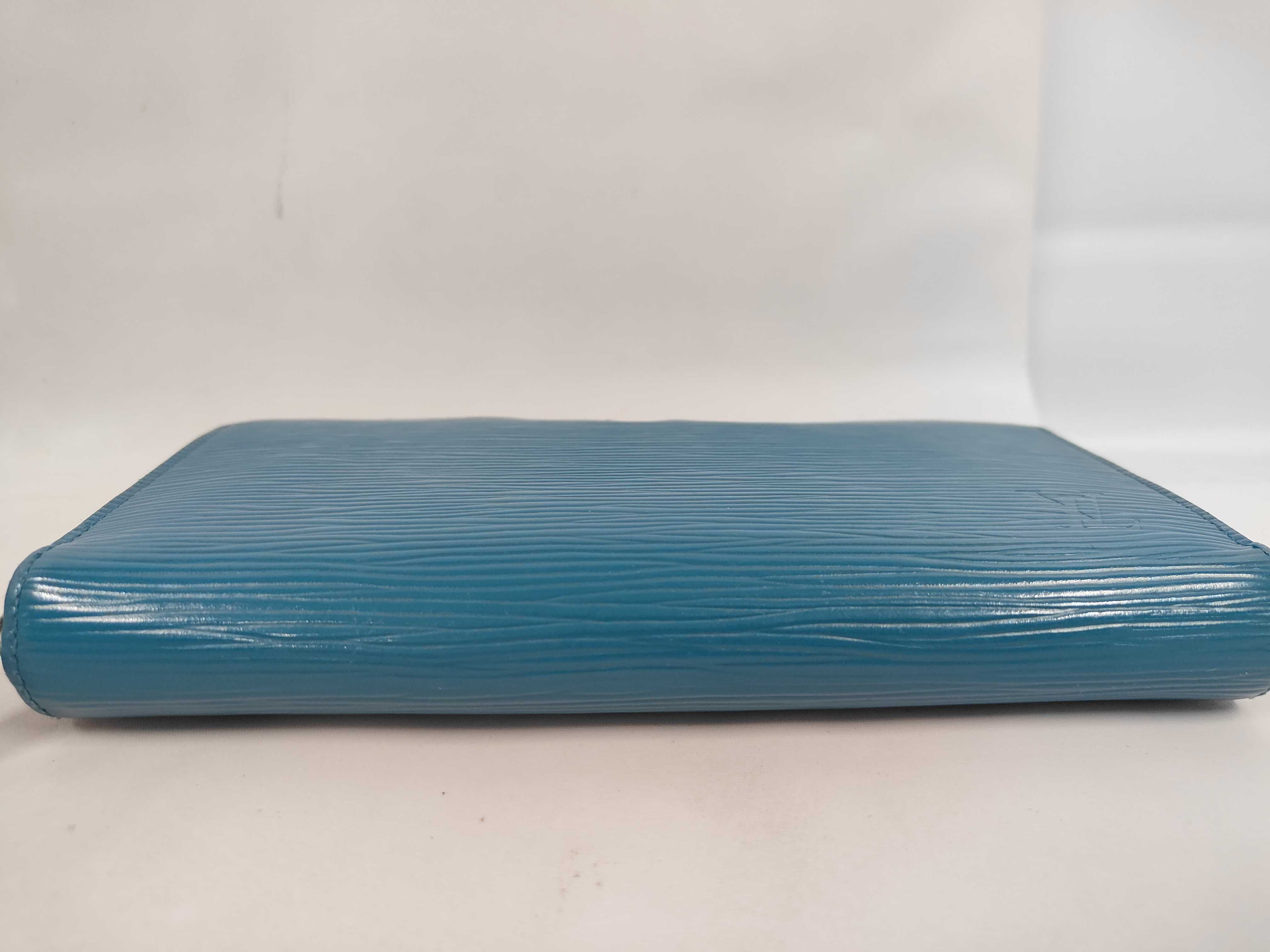 Epi Zippy Wallet Long Wallet Cyan M60311 CA0124 Wallet — view 4