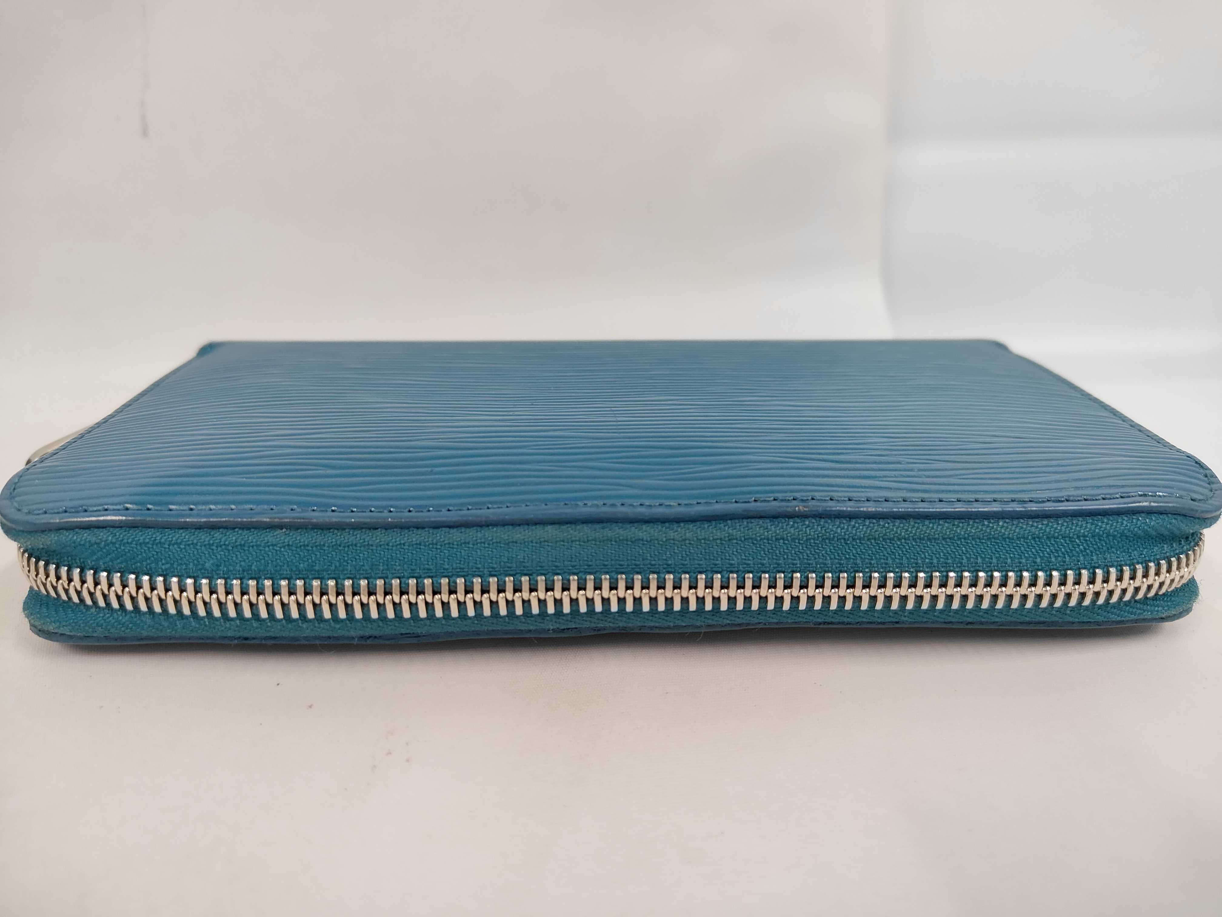 Epi Zippy Wallet Long Wallet Cyan M60311 CA0124 Wallet — view 5