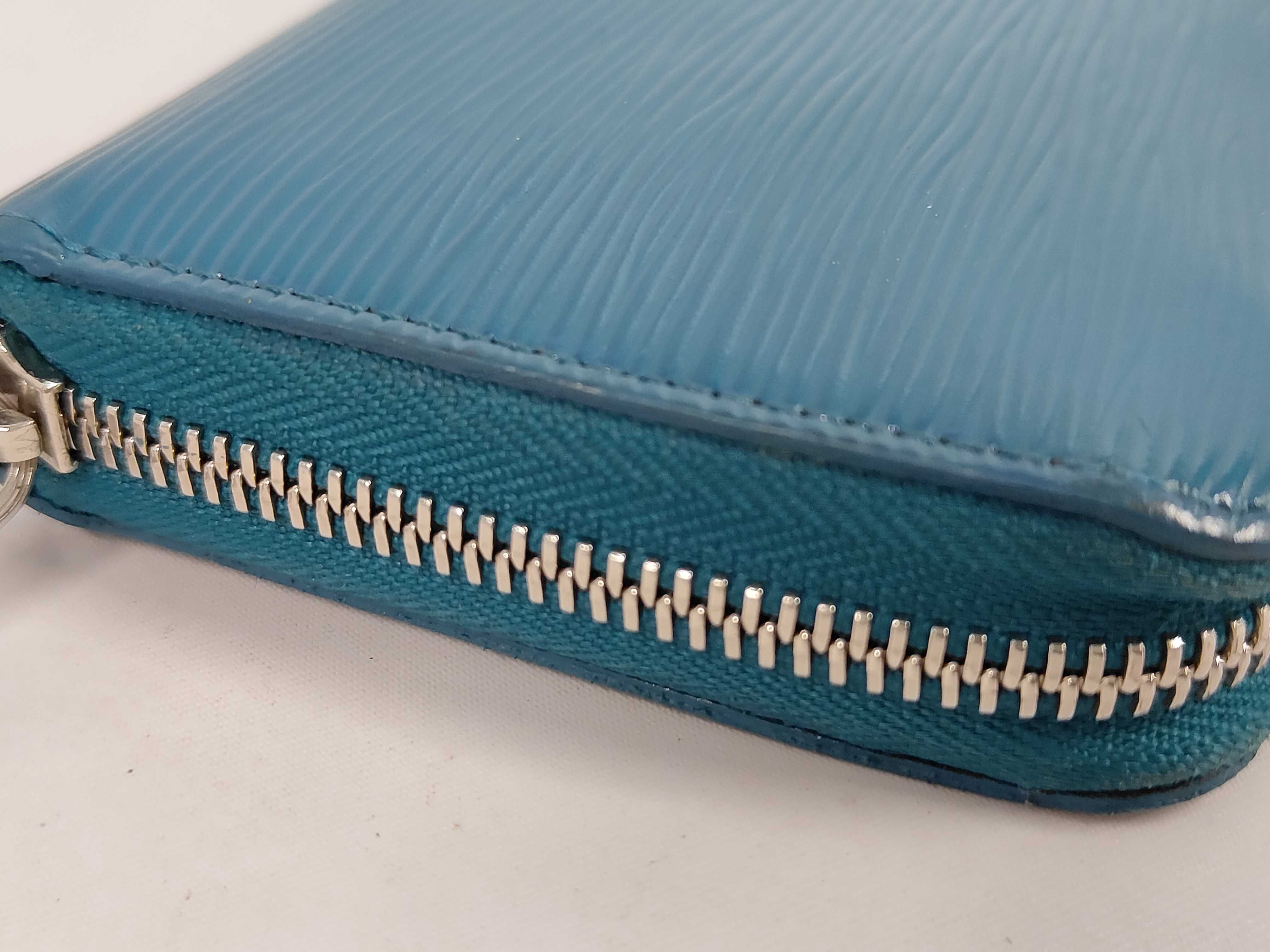 Epi Zippy Wallet Long Wallet Cyan M60311 CA0124 Wallet — view 7
