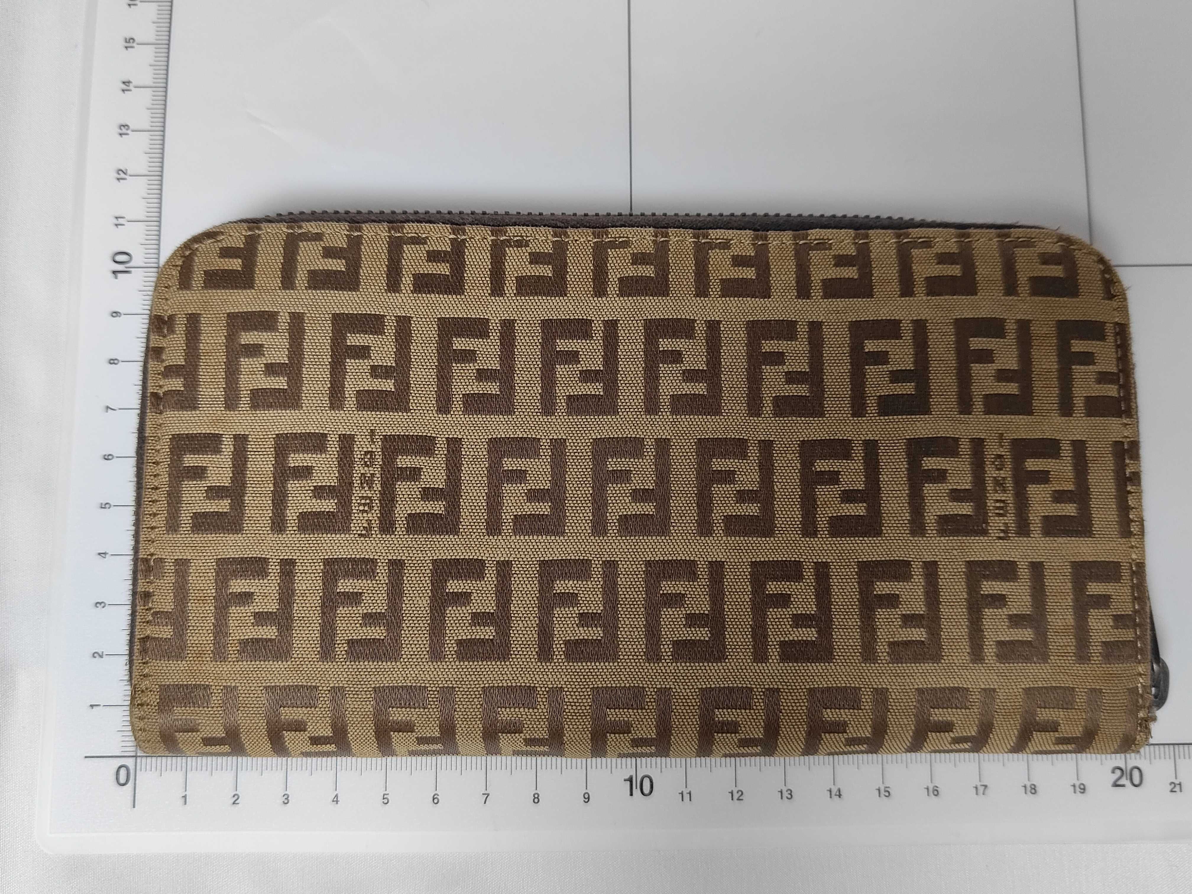 Zucca pattern Zucca zip wallet — view 2