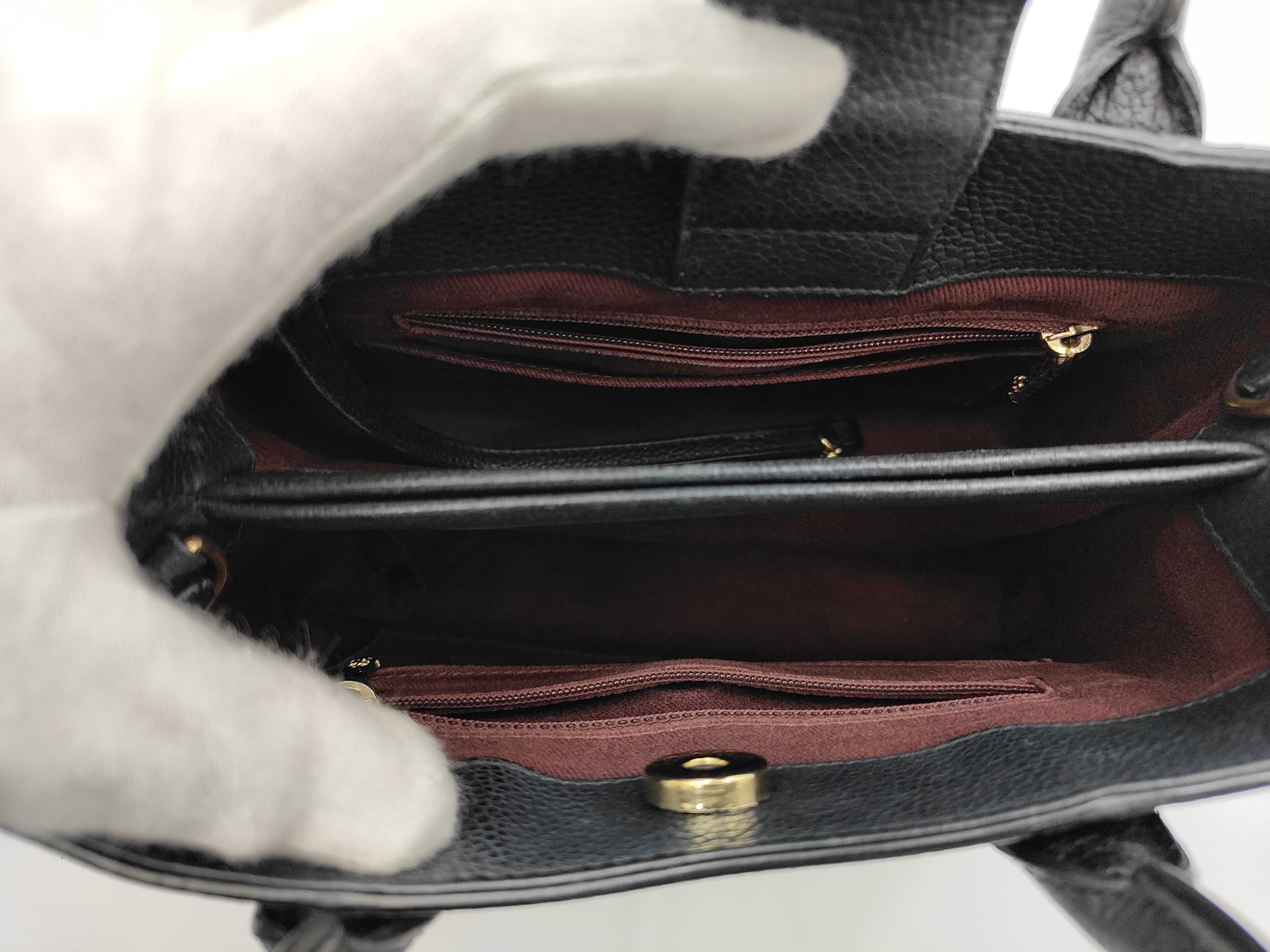 Neo Executive Tote Bag, Small, Caviar Leather, Series 23 Tote Bag — view 8