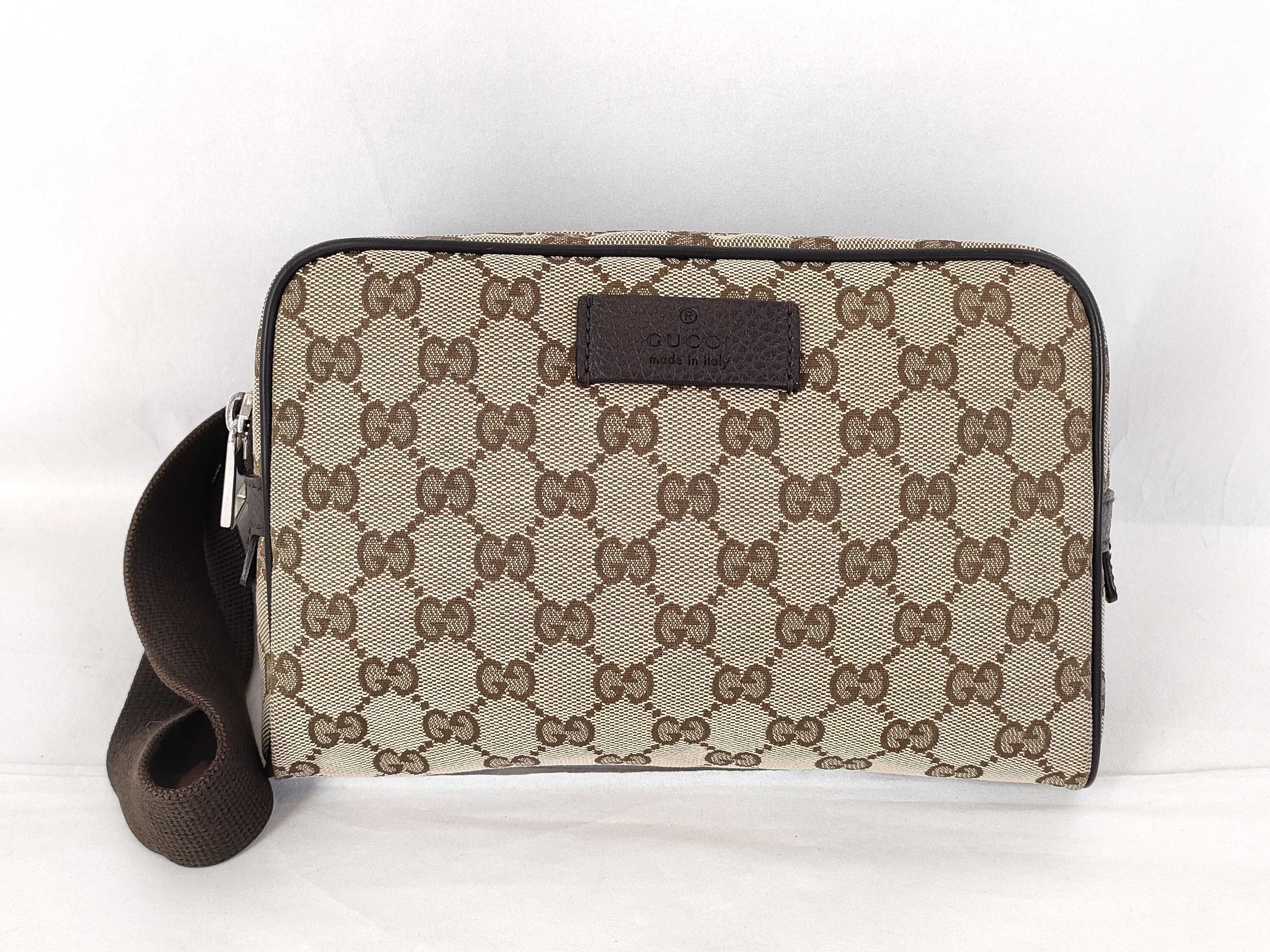 GG Canvas Gucci 449174 GG Canvas Crossbody Waist Bag