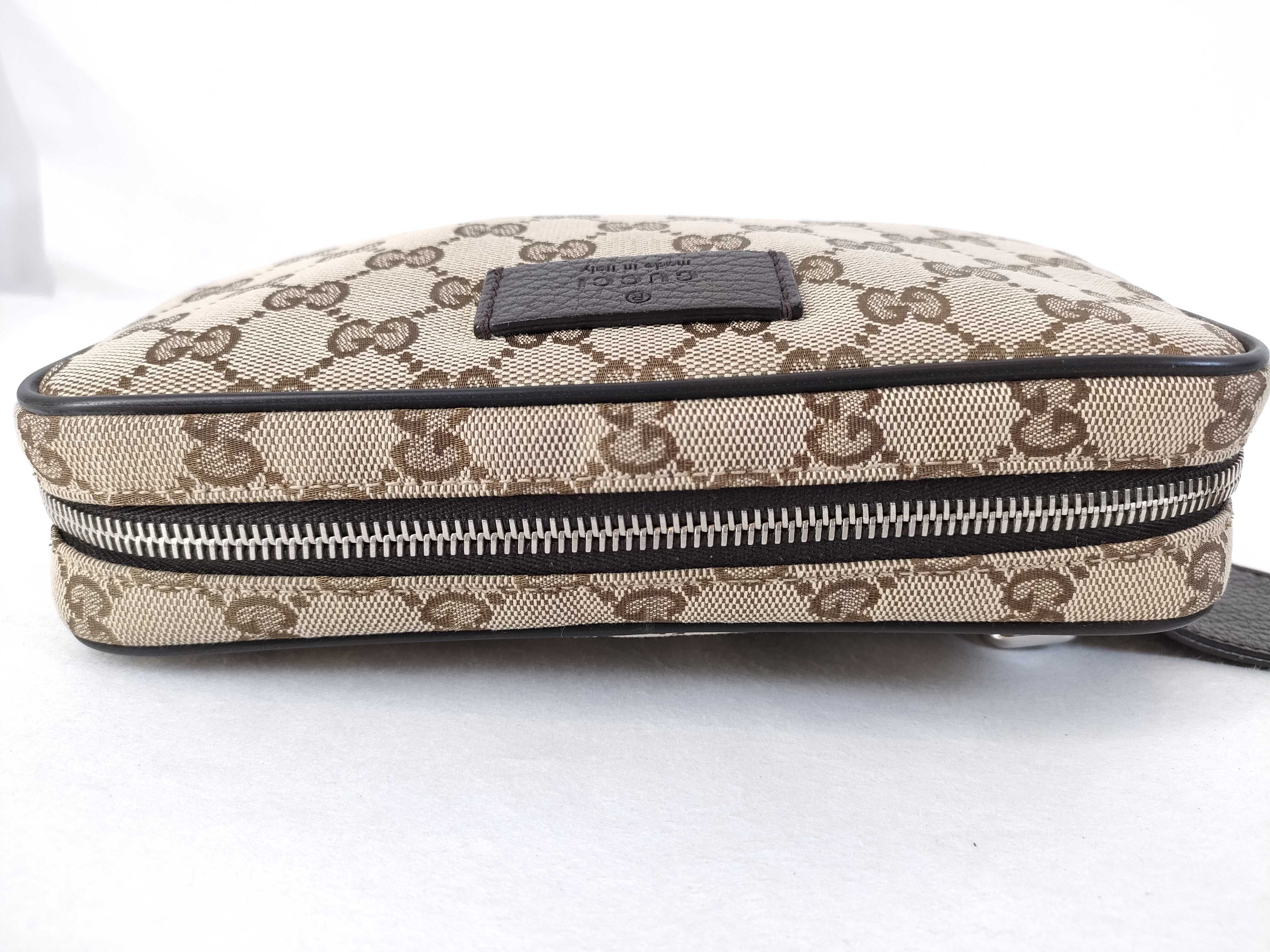 GG Canvas Gucci 449174 GG Canvas Crossbody Waist Bag — view 9