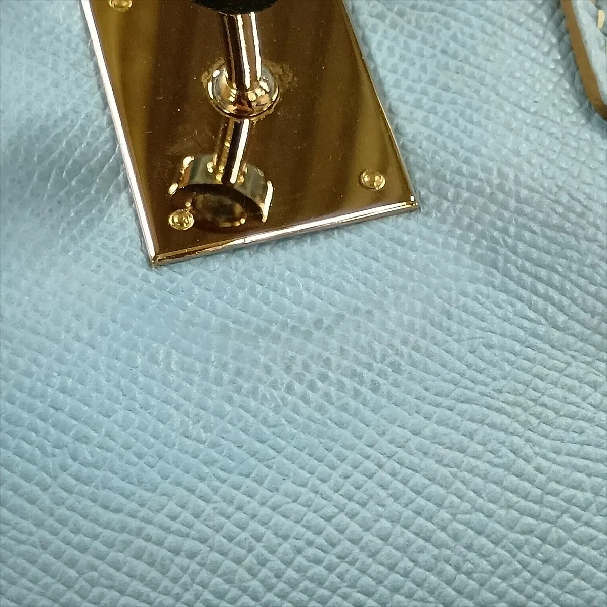 [Individually packaged] Hermes Candy Birkin 35 Veau Epsom Celeste x Mykonos Silver Hardware O: 2011 — view 15