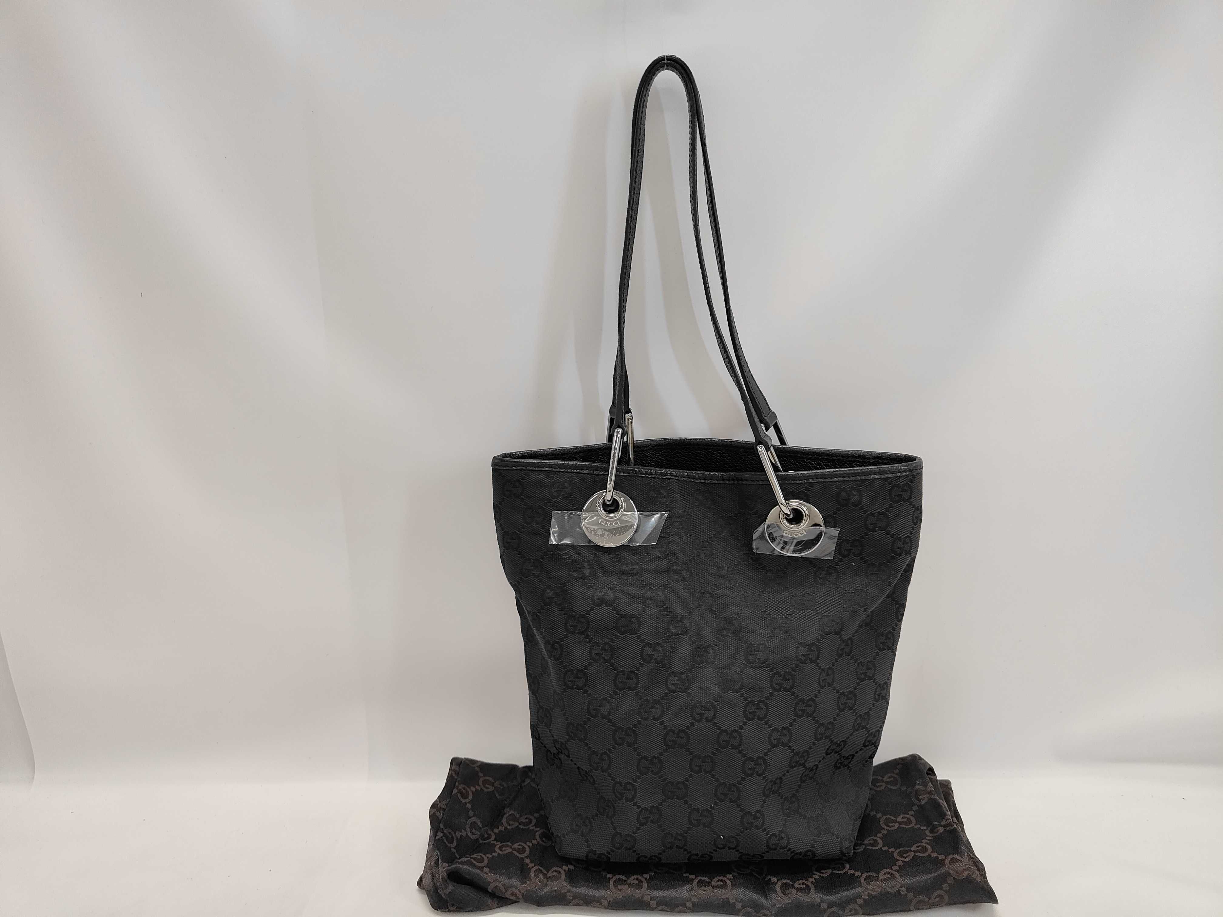 GG Canvas Tote Bag Black JP00424 Tote Bag