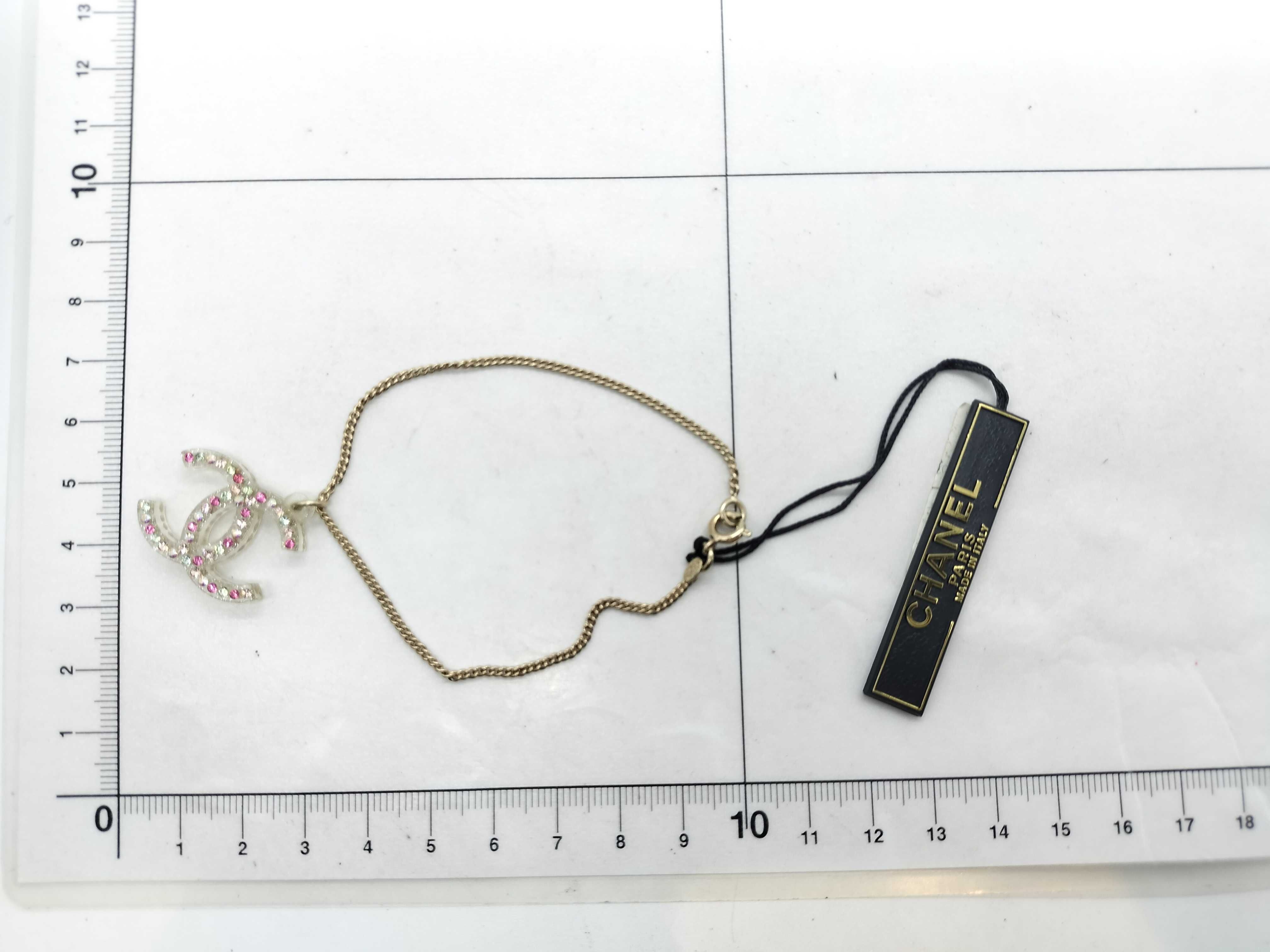 04A Coco Rhinestone Bracelet White Bracelet/Bangle — view 7