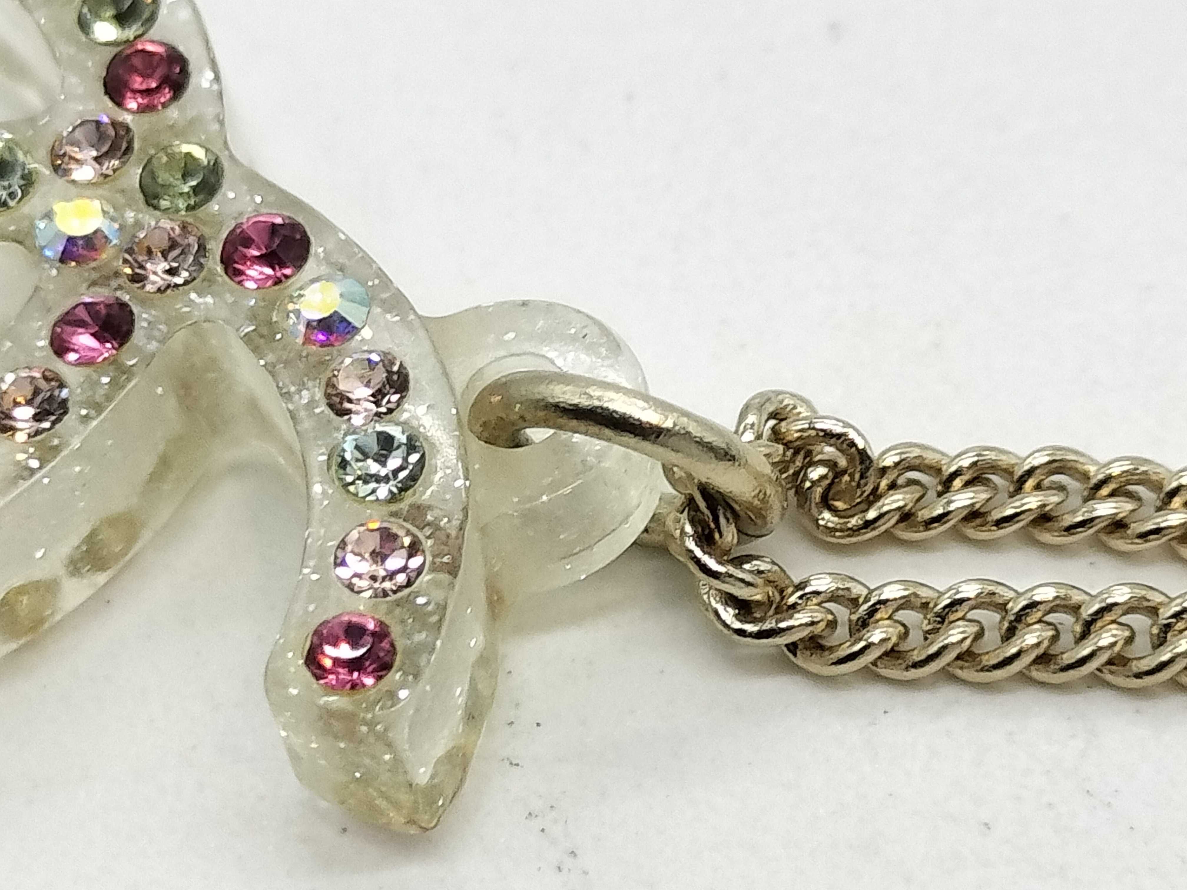04A Coco Rhinestone Bracelet White Bracelet/Bangle — view 9
