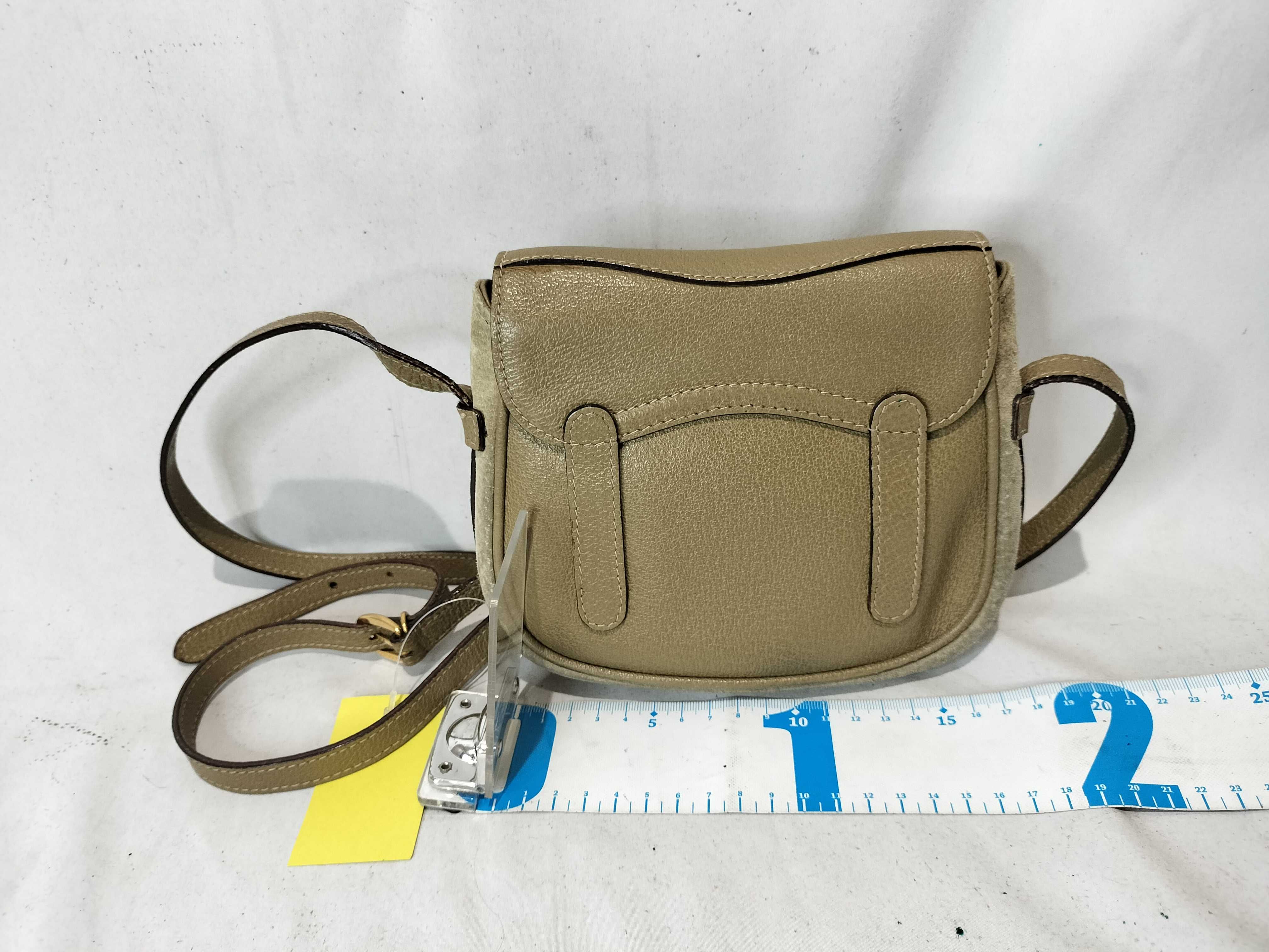 Vintage Suede Shoulder Bag (2-Way) - Charm missing (available separately) — view 2