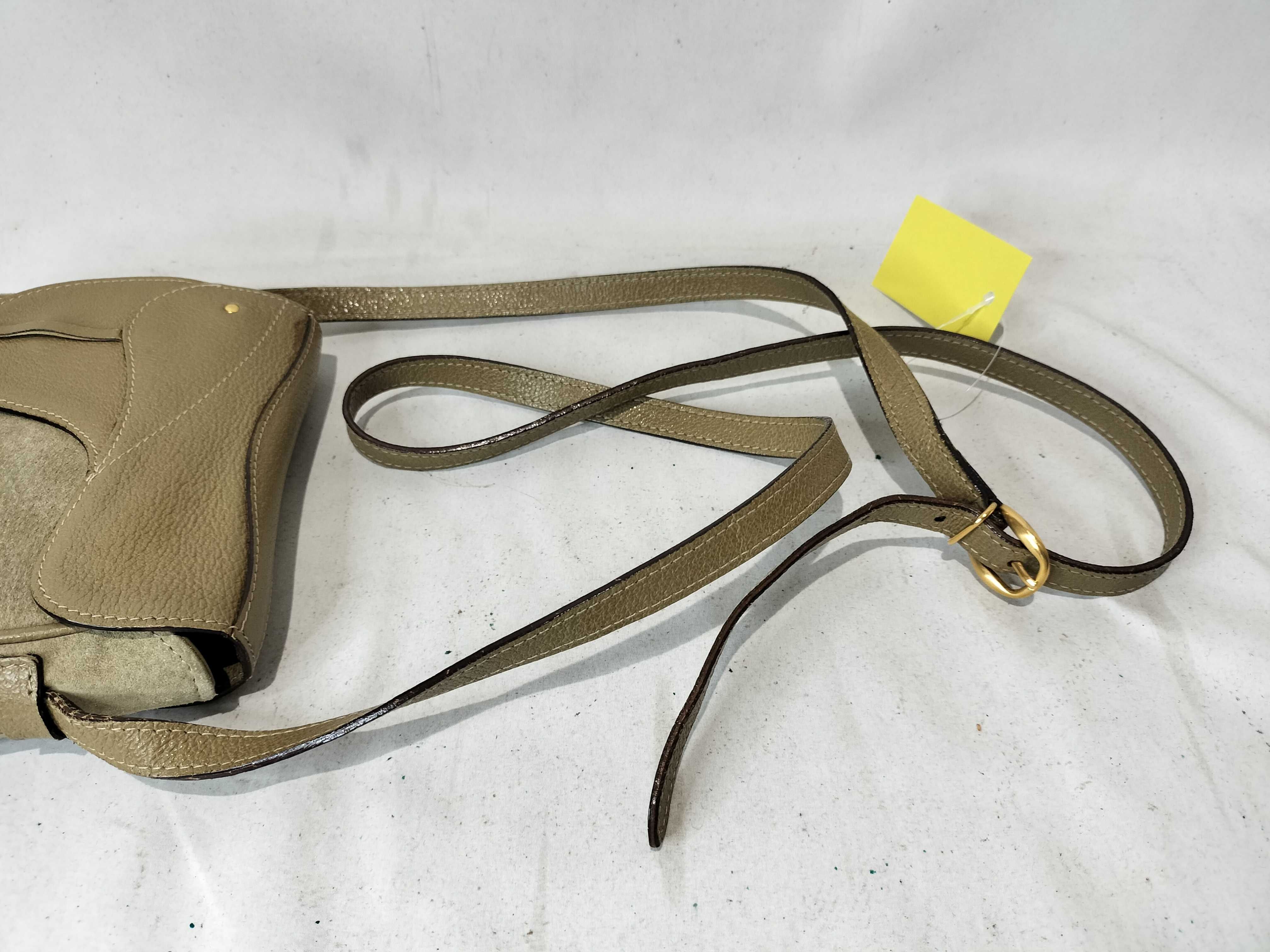 Vintage Suede Shoulder Bag (2-Way) - Charm missing (available separately) — view 3