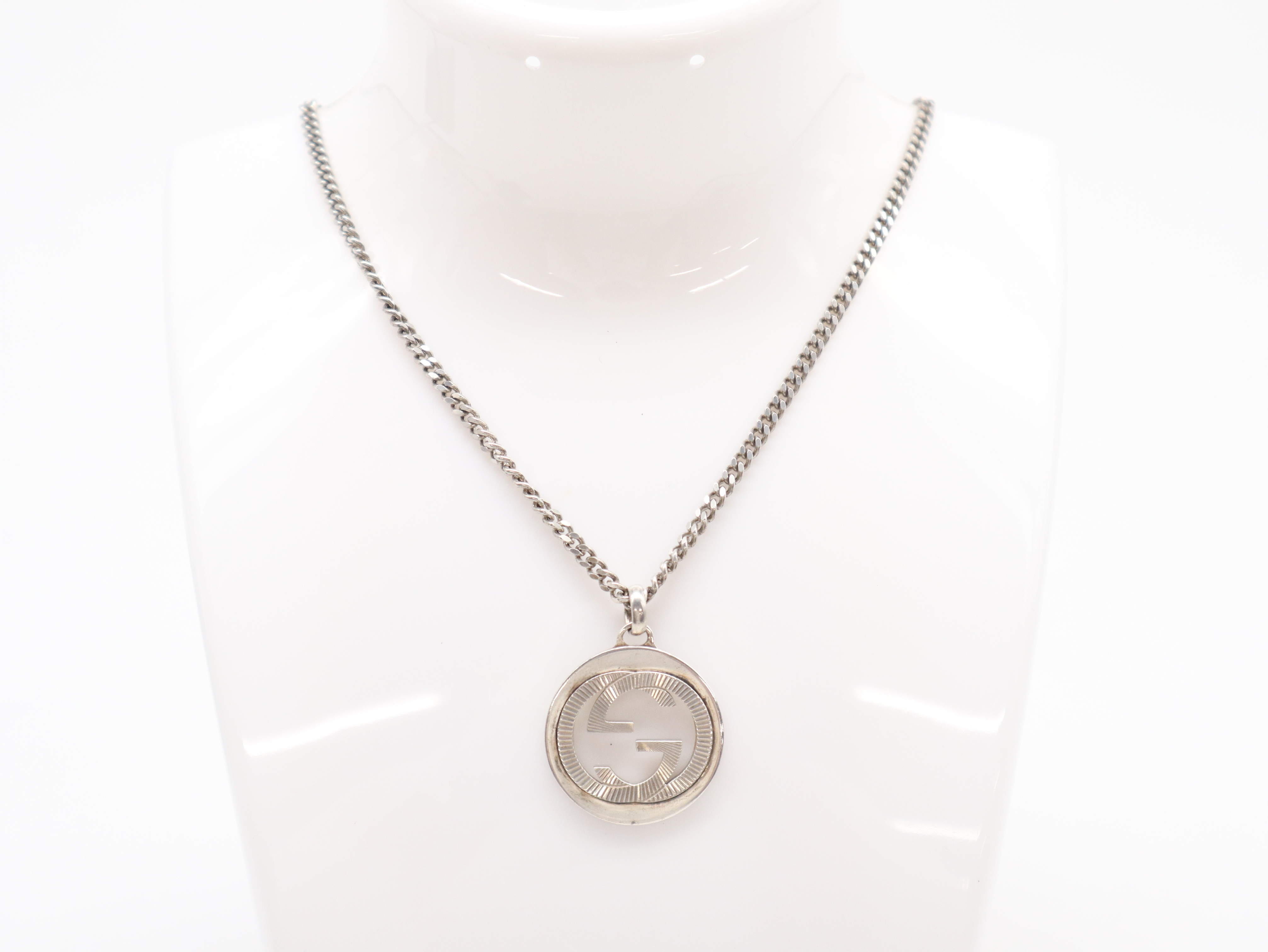 SV925 Interlocking G Necklace 17.3g — view 3