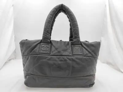Black Lambskin Coco Cocoon Tote Bag (Serial No. 13)