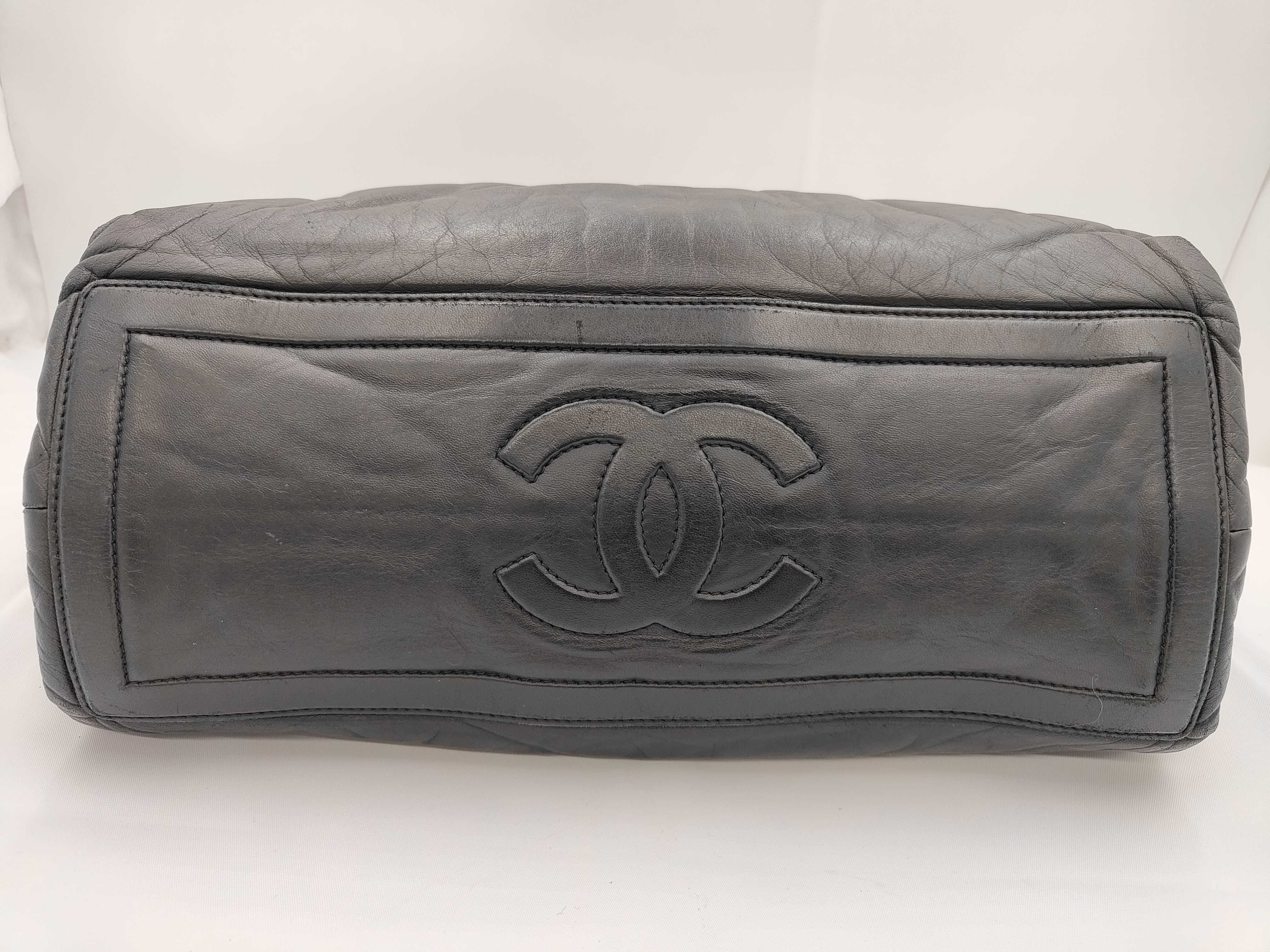 Black Lambskin Coco Cocoon Tote Bag (Serial No. 13) — view 5