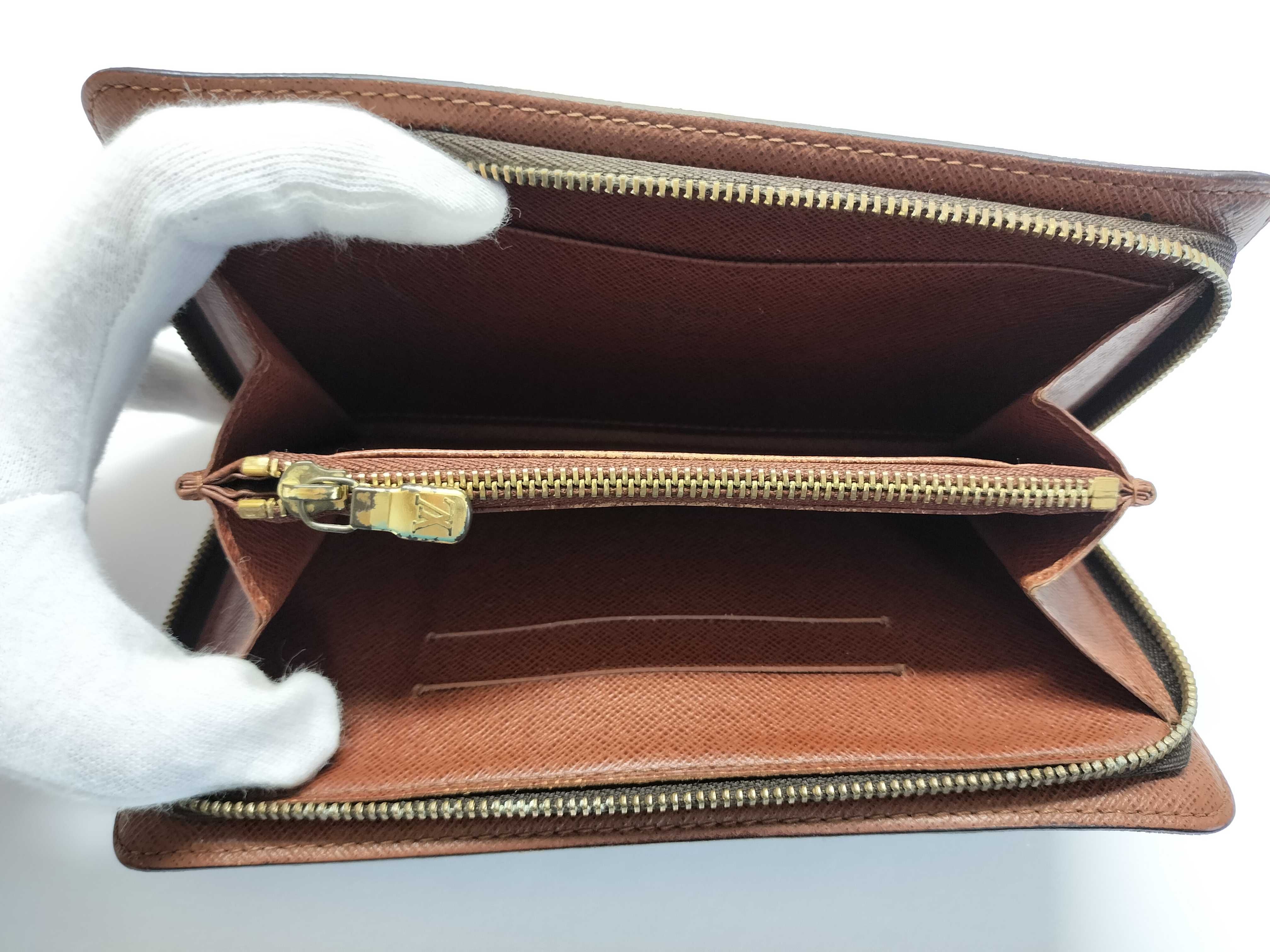 Monogram Portemonnaie Zip Wallet — view 9