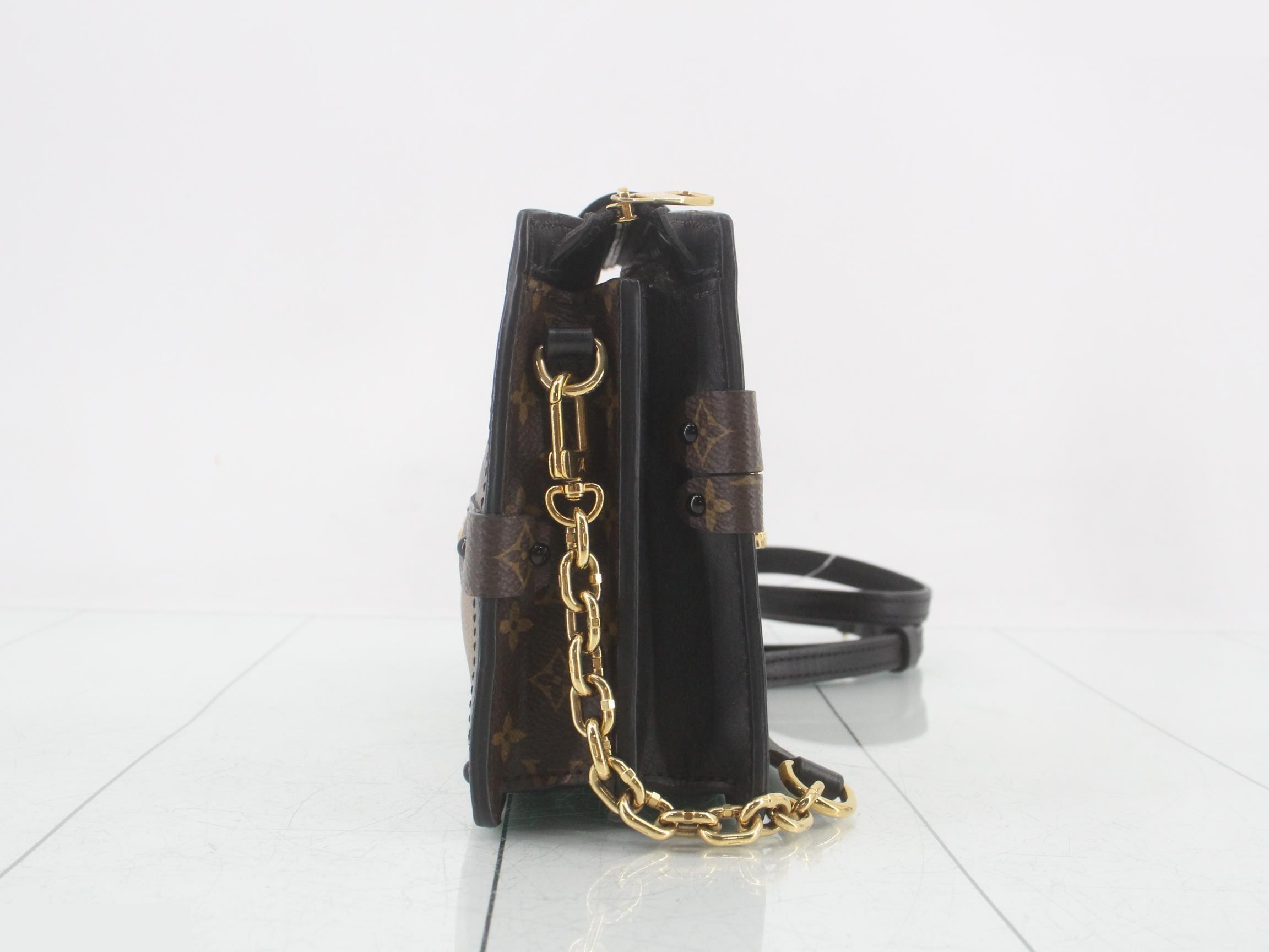 Monogram Reverse Trunk Clutch Shoulder Bag — view 4
