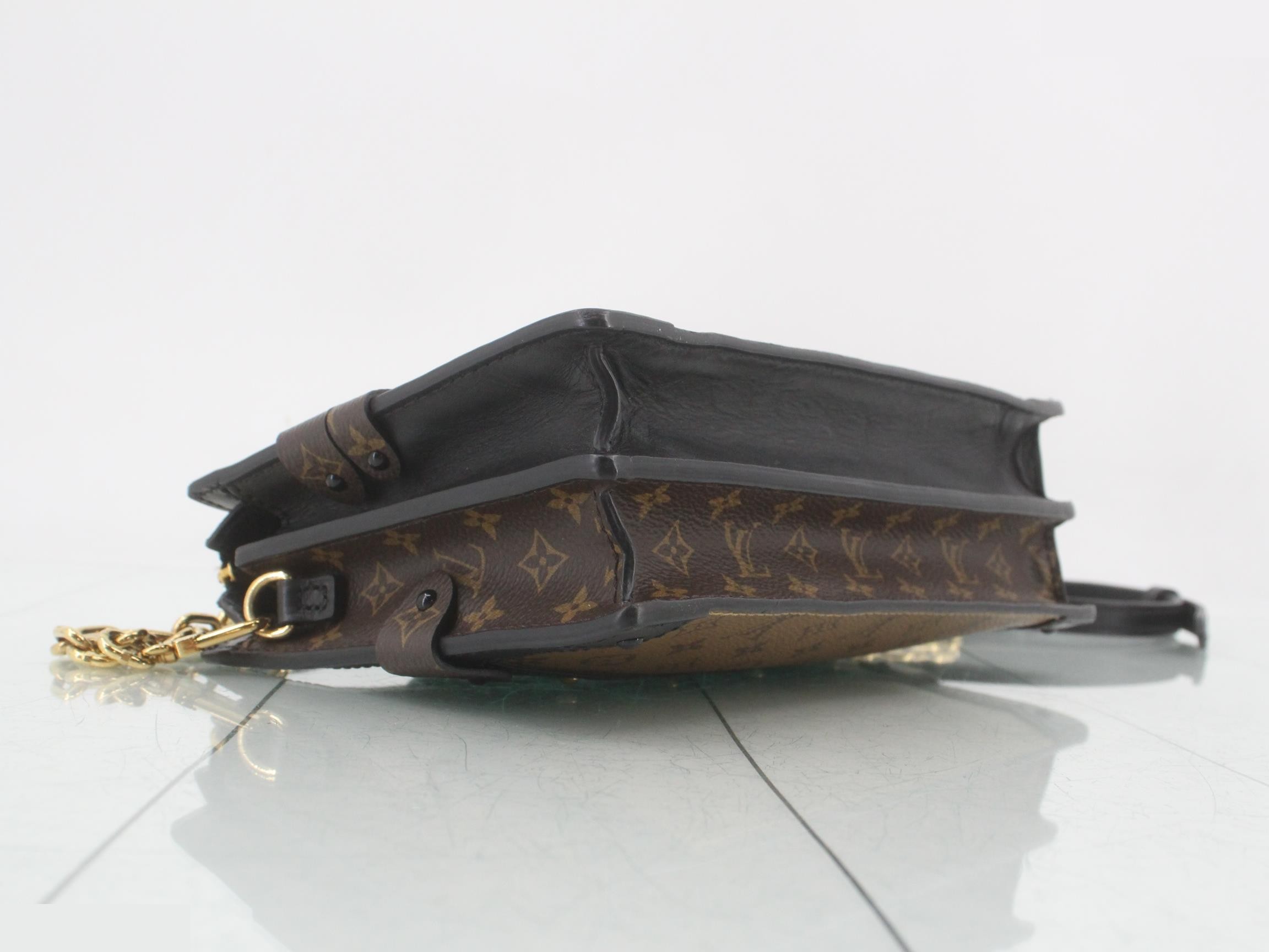 Monogram Reverse Trunk Clutch Shoulder Bag — view 5