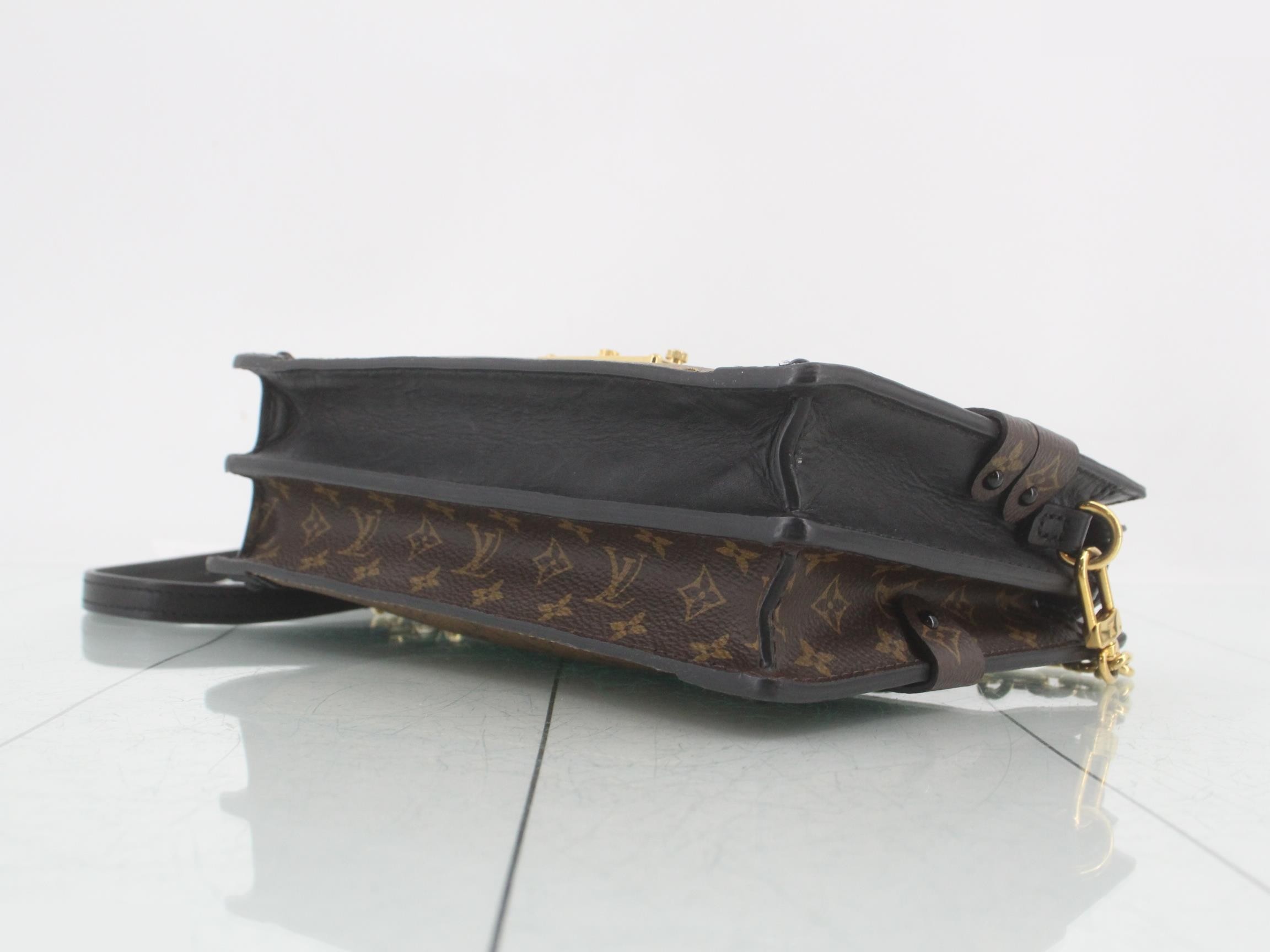 Monogram Reverse Trunk Clutch Shoulder Bag — view 6