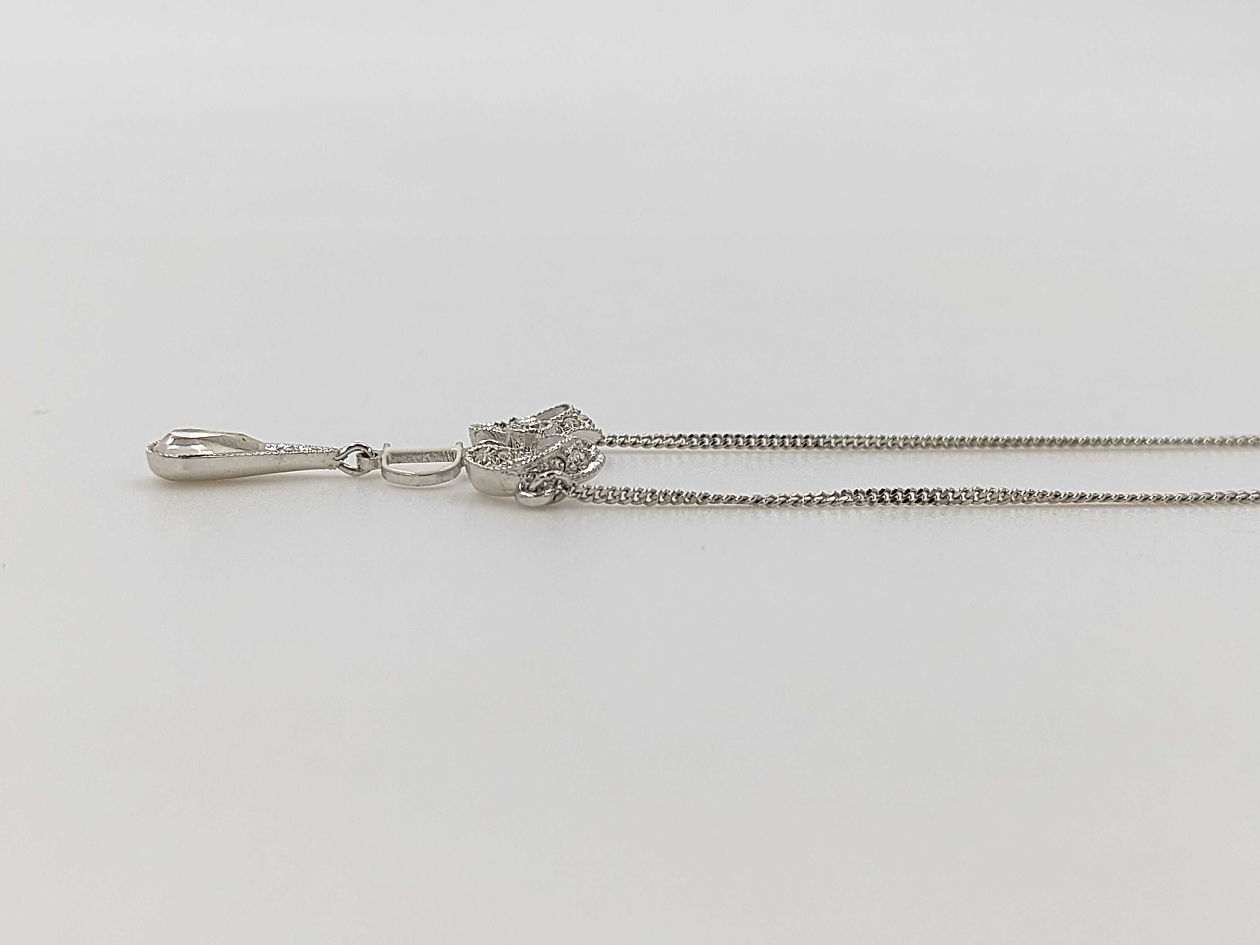 Rhinestone Necklace — view 2