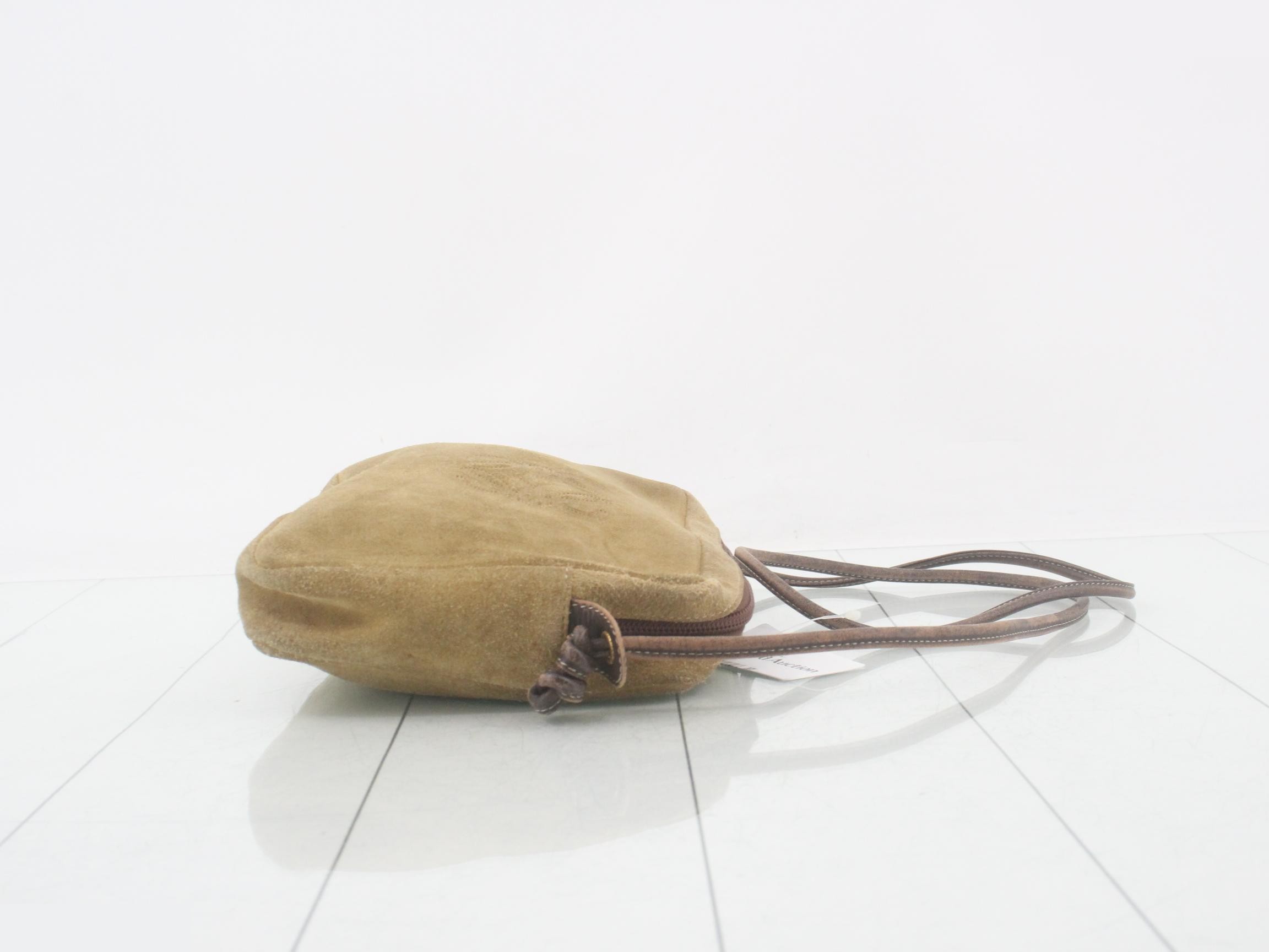 suede shoulder bag — view 3
