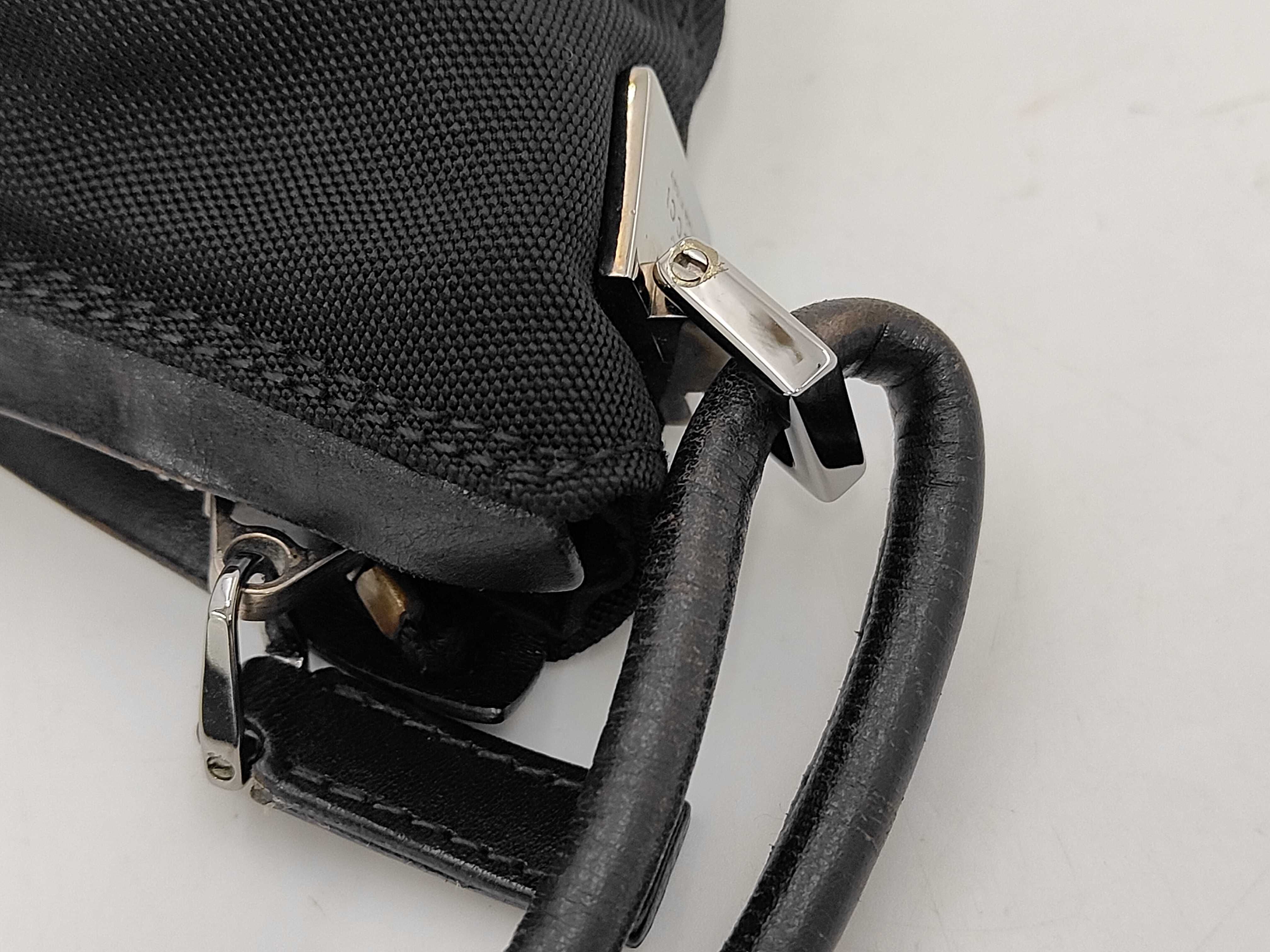 001.3766 Nylon x Leather Shoulder Bag with Dust Bag — view 5