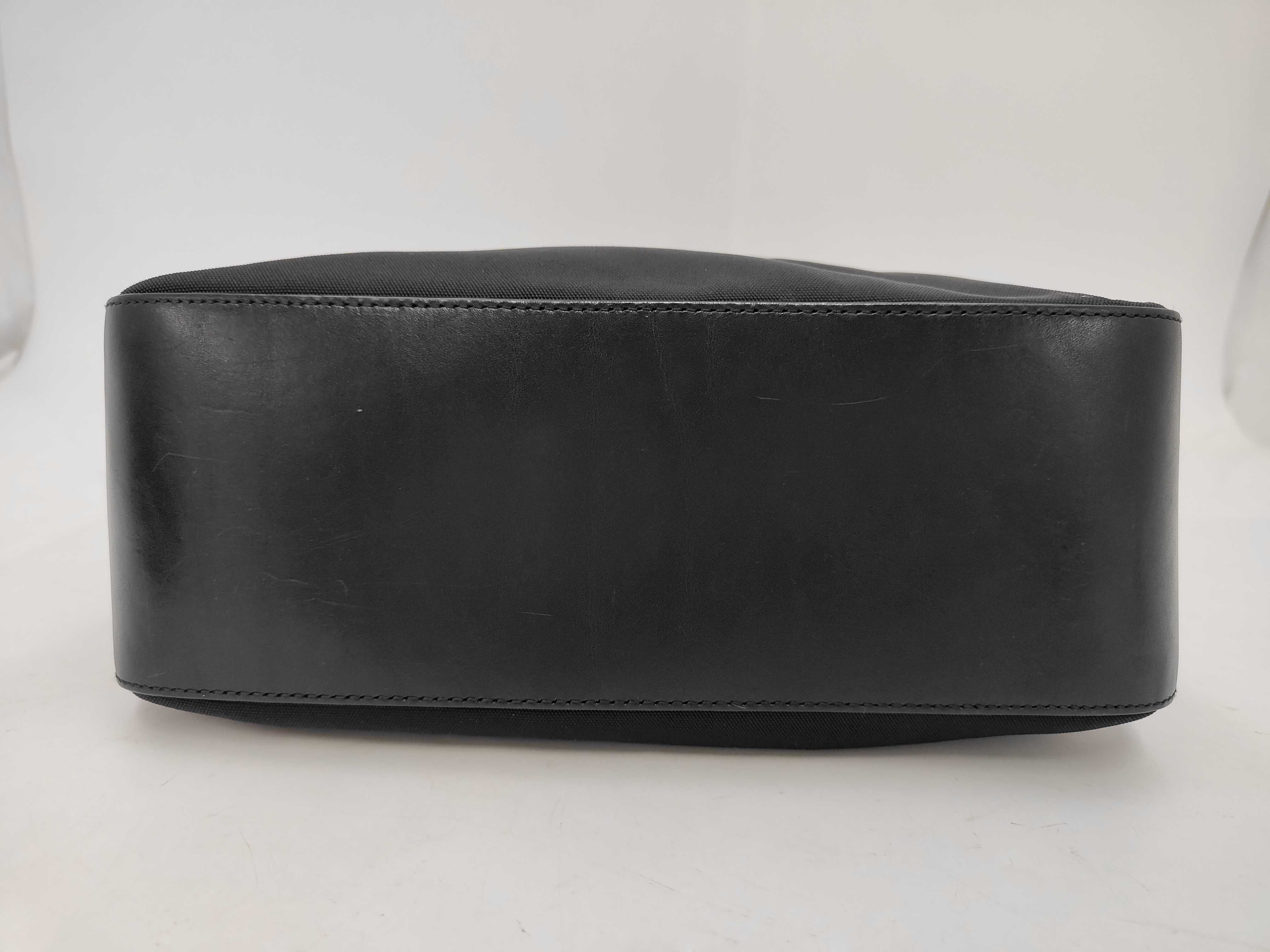 001.3766 Nylon x Leather Shoulder Bag with Dust Bag — view 6