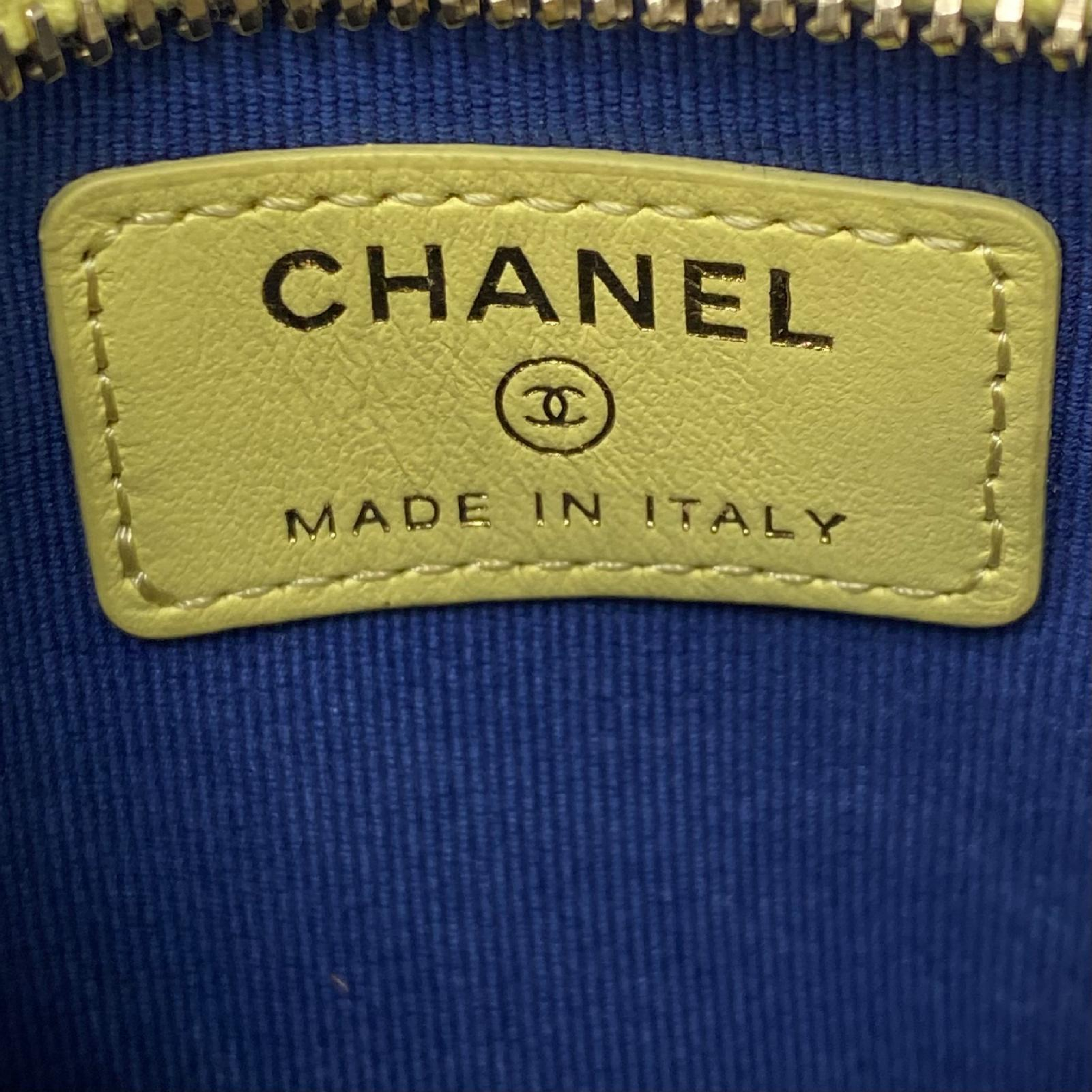 【*Shipped from: Hong Kong*】CHANEL Yellow Caviar Skin Card Case — view 13