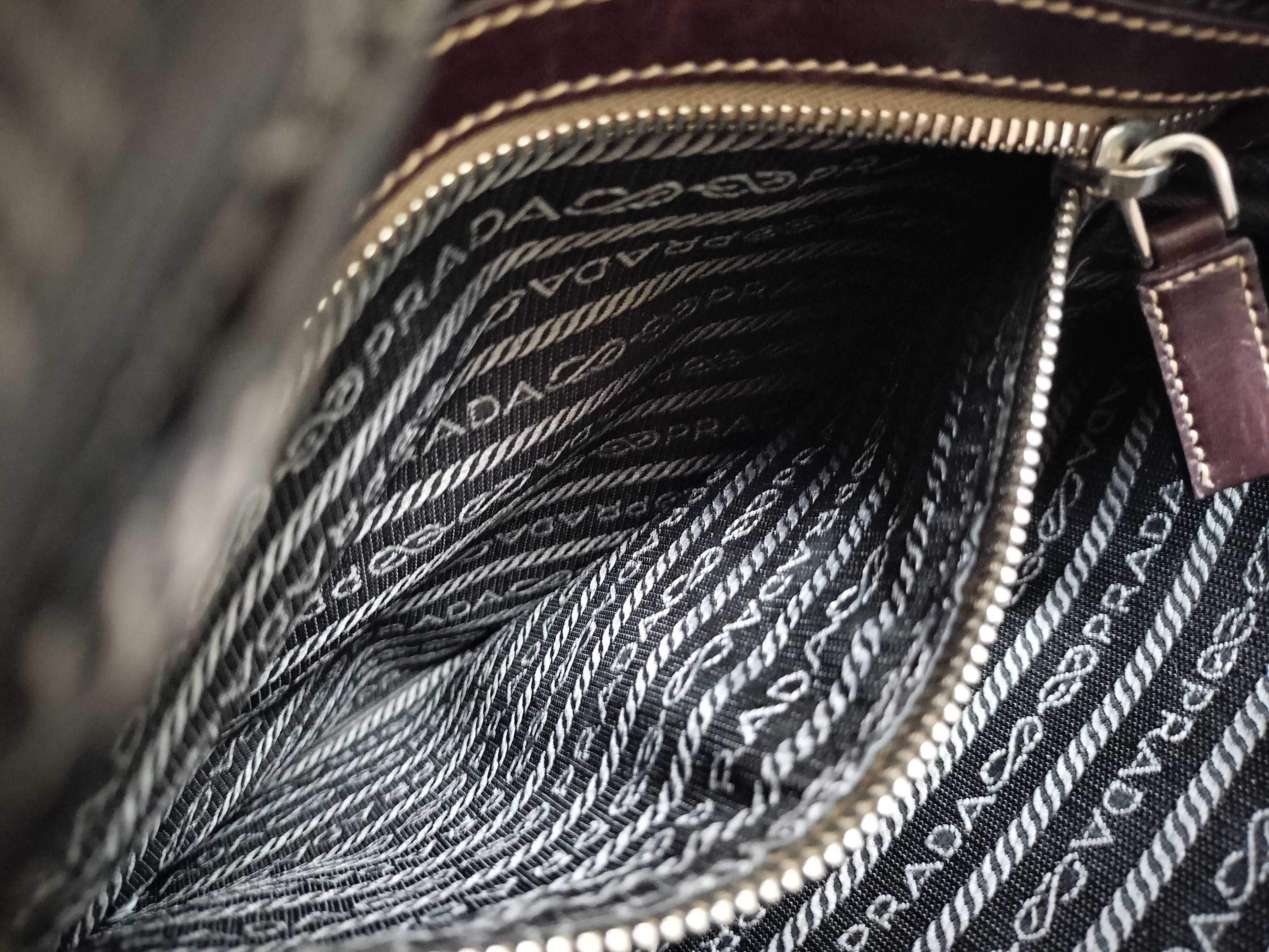 Canvas Leather Shoulder Bag — view 12