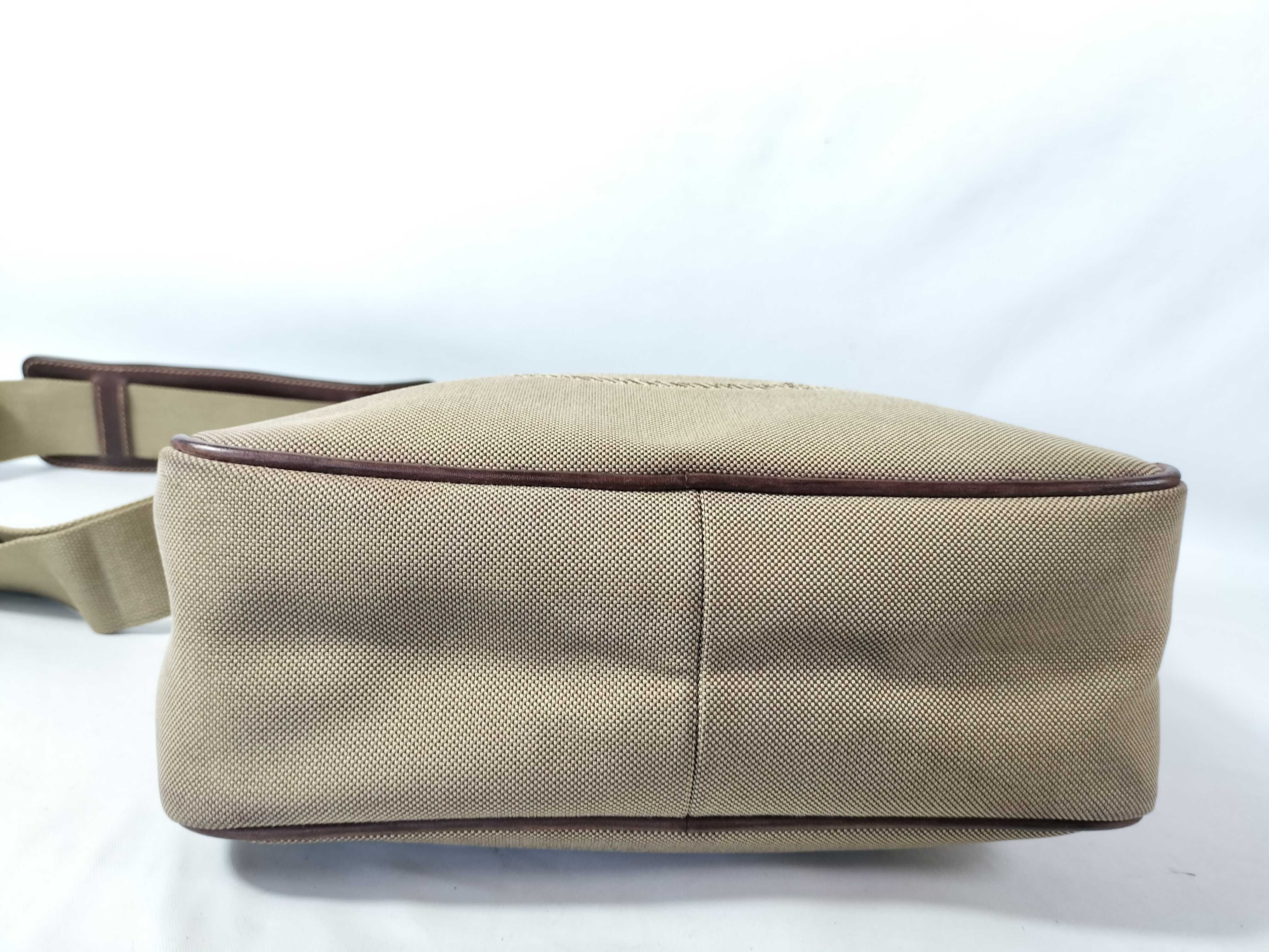Canvas Leather Shoulder Bag — view 7