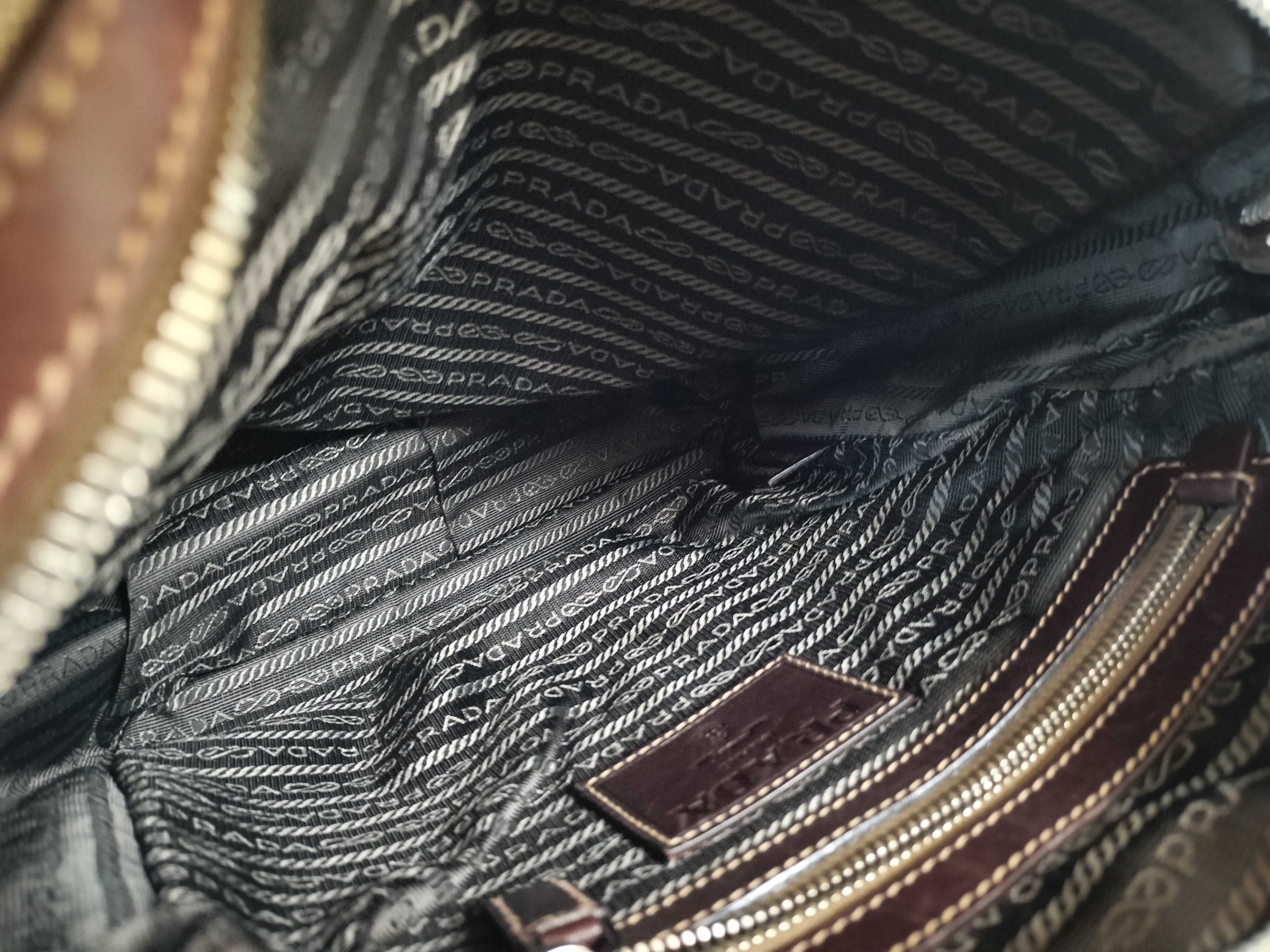Canvas Leather Shoulder Bag — view 9