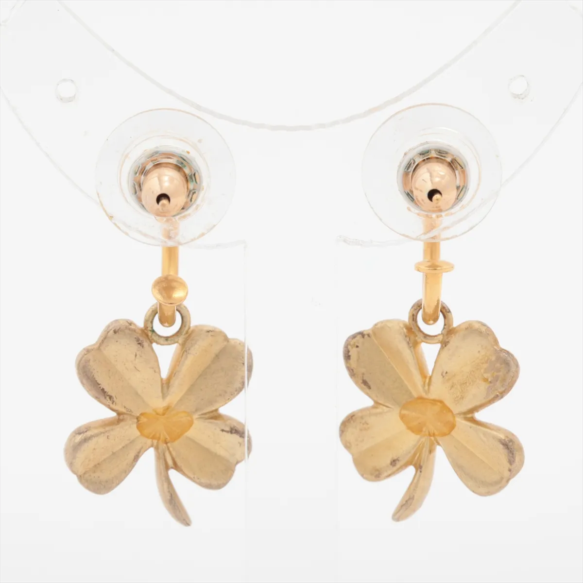 Cocomark Clover Earrings (for both ears) GP Gold — view 3