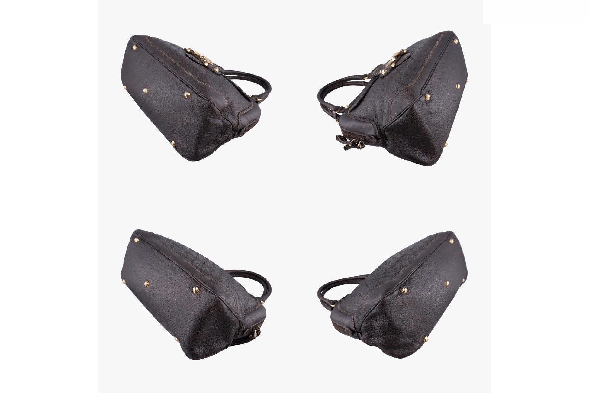Guccissima New Pelham Horsebit Leather Brown — view 4