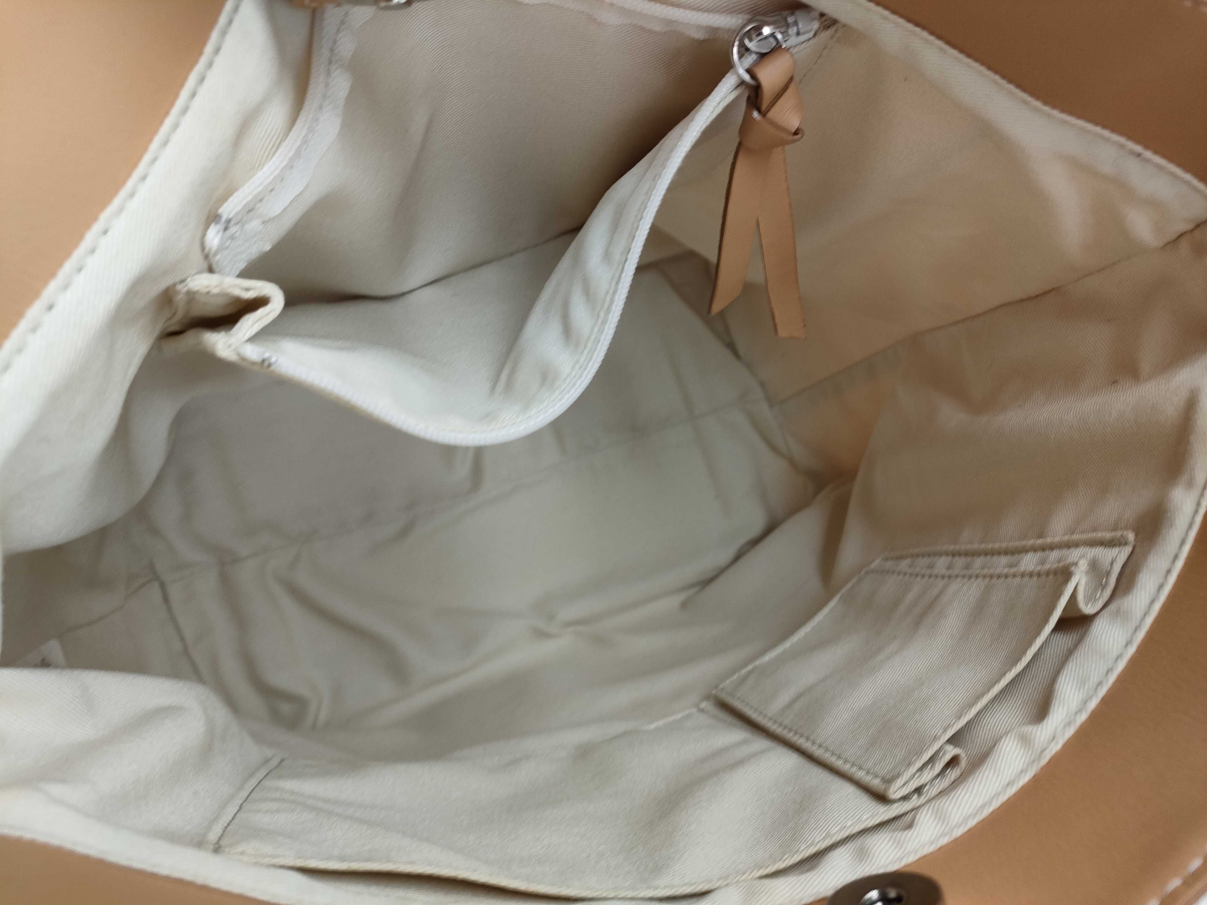 handbag, canvas, white — view 11