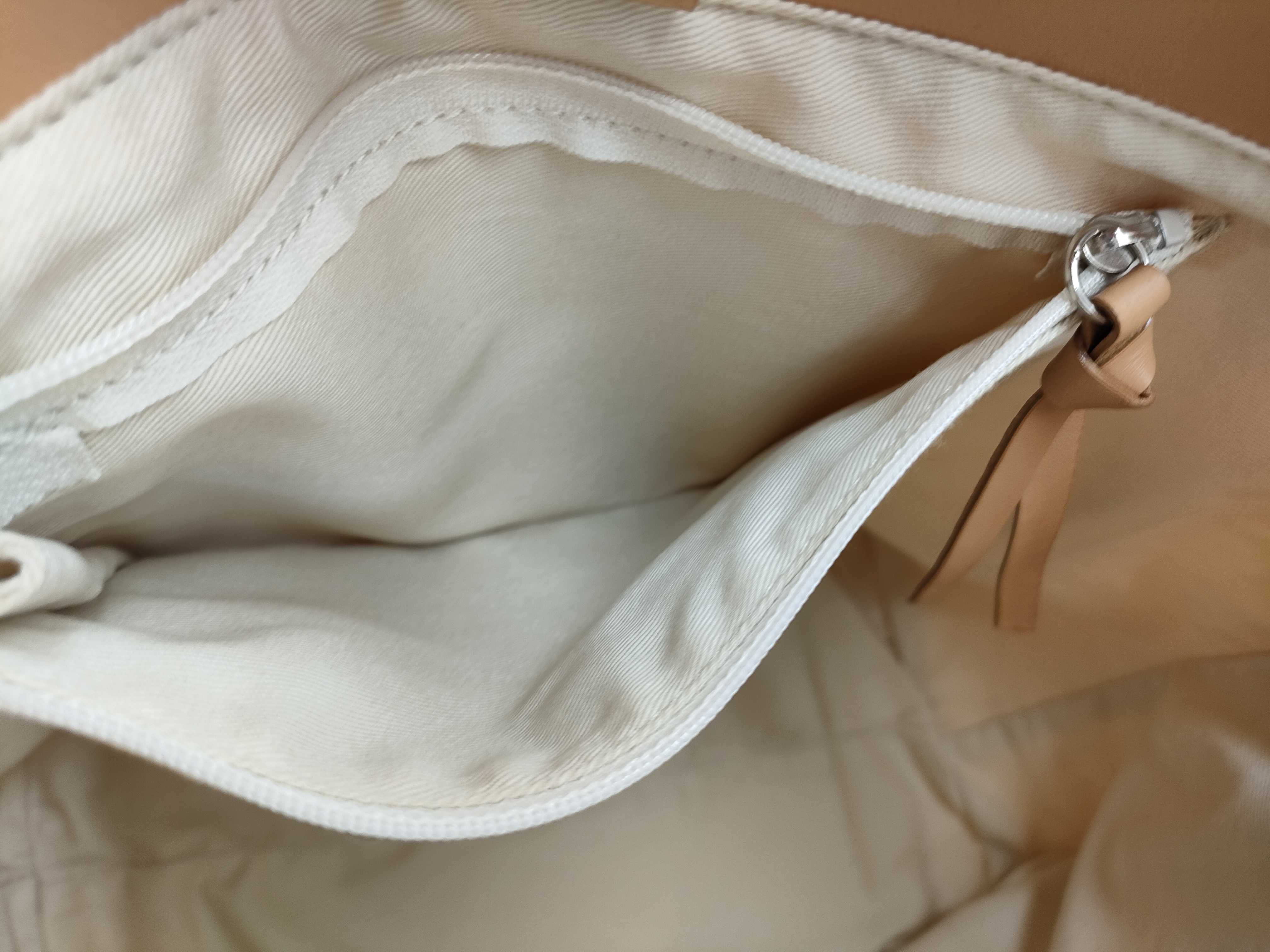 handbag, canvas, white — view 12