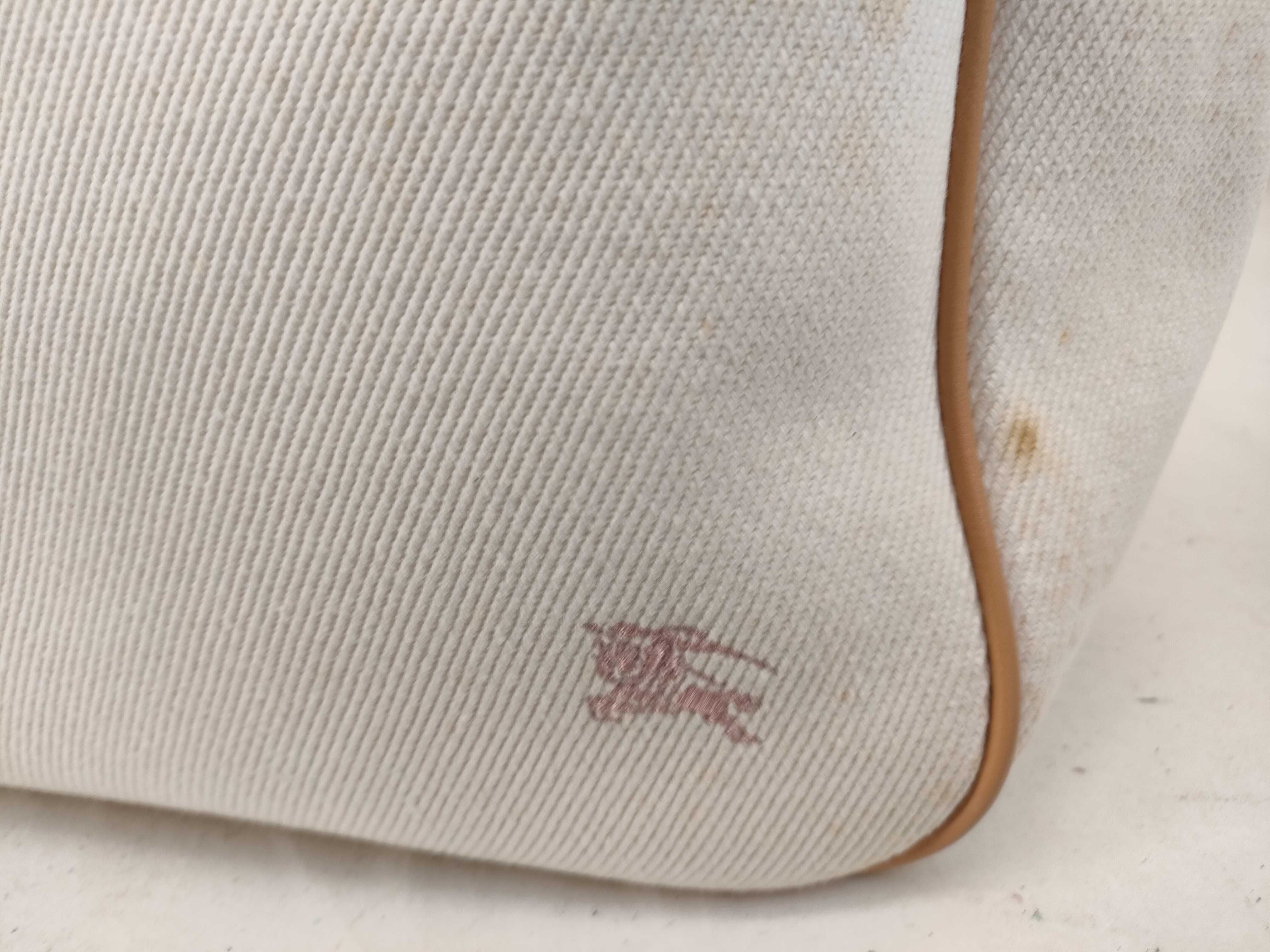 handbag, canvas, white — view 6