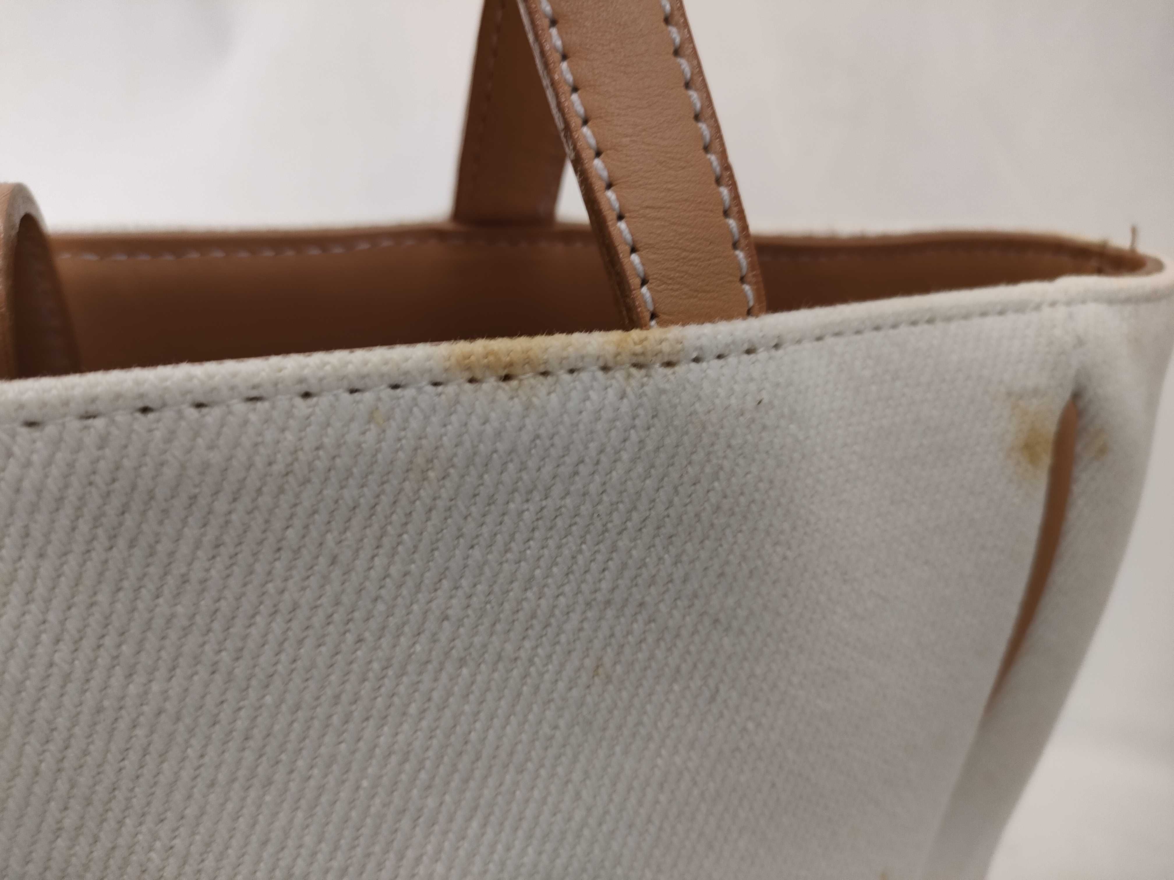 handbag, canvas, white — view 9
