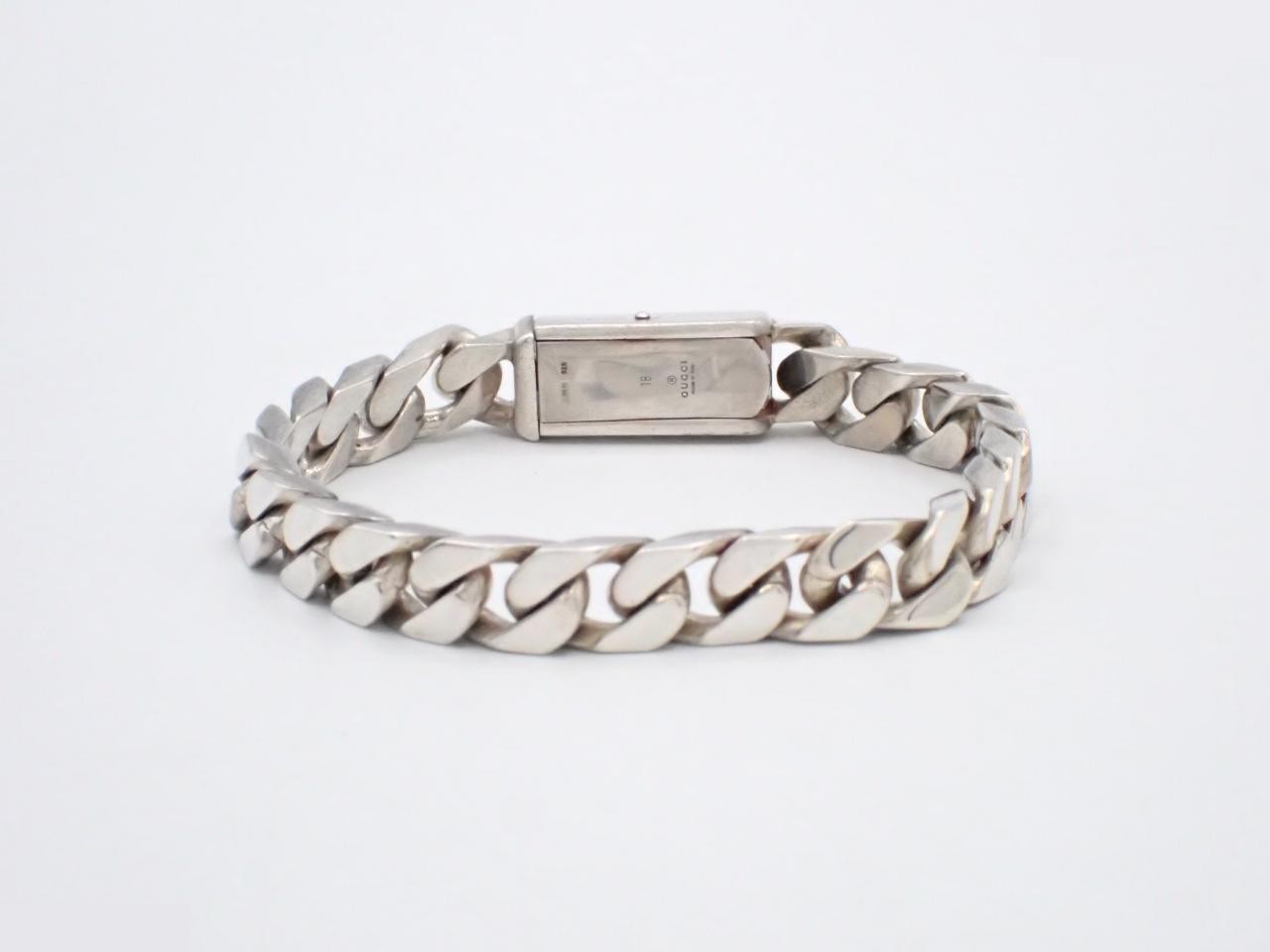 Cuban link bracelet, 925 sterling silver, 38.6g, stamped "18", actual size 17cm — view 2