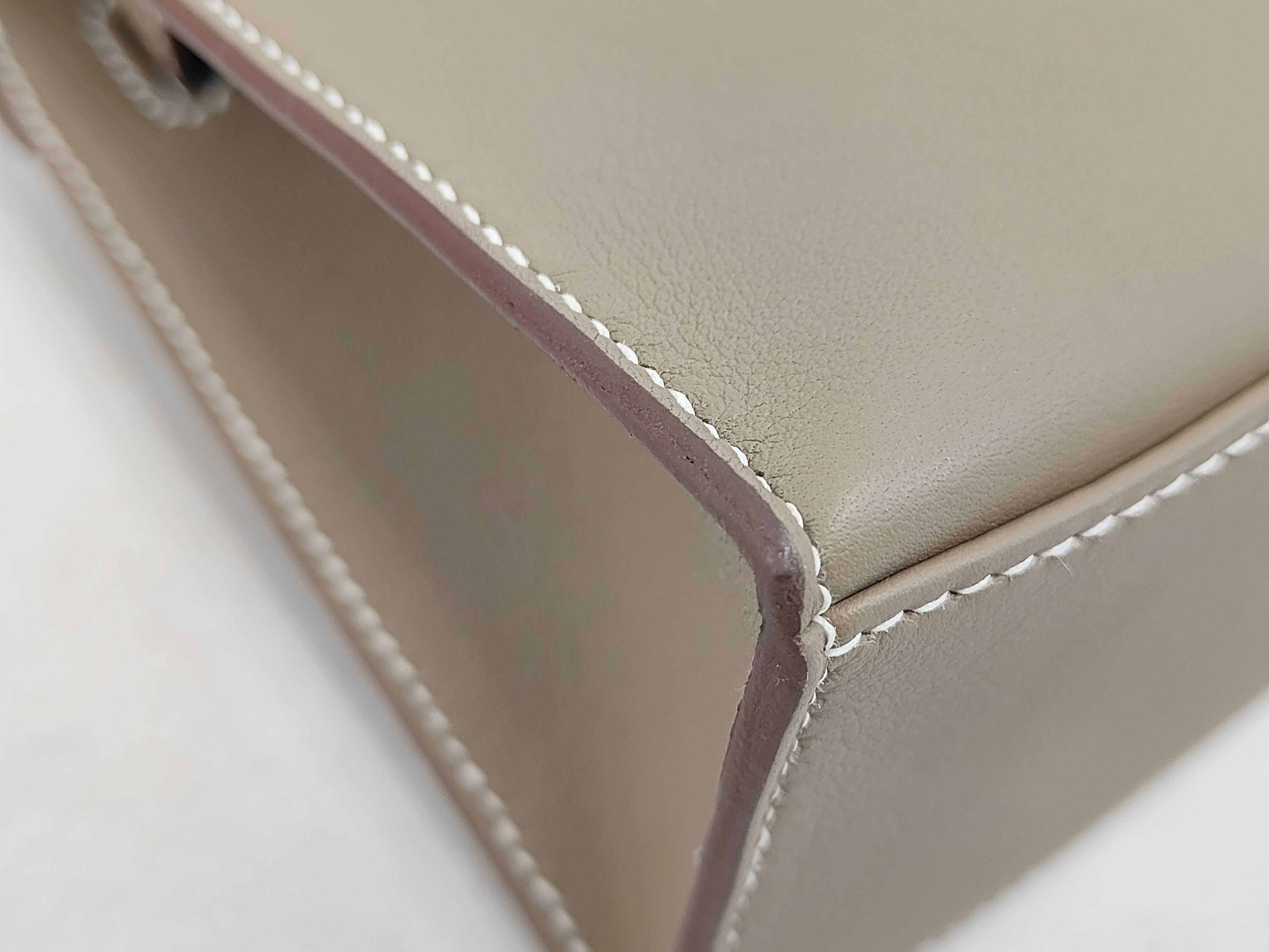 Pochette Kelly Swift Etoupe Gold Hardware G Stamp Handbag — view 3