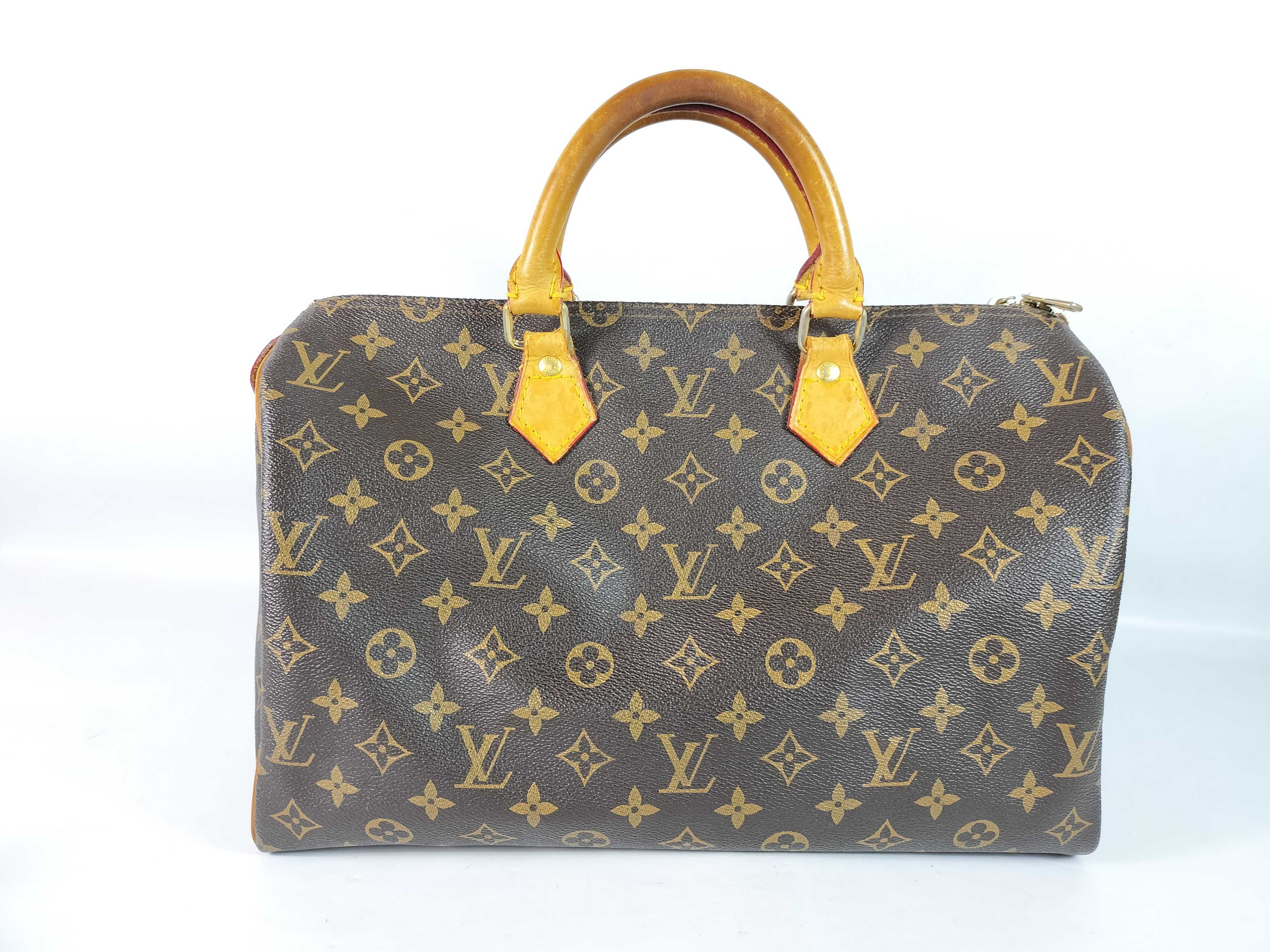 Monogram Louis Vuitton Monogram Speedy 35 Handbag