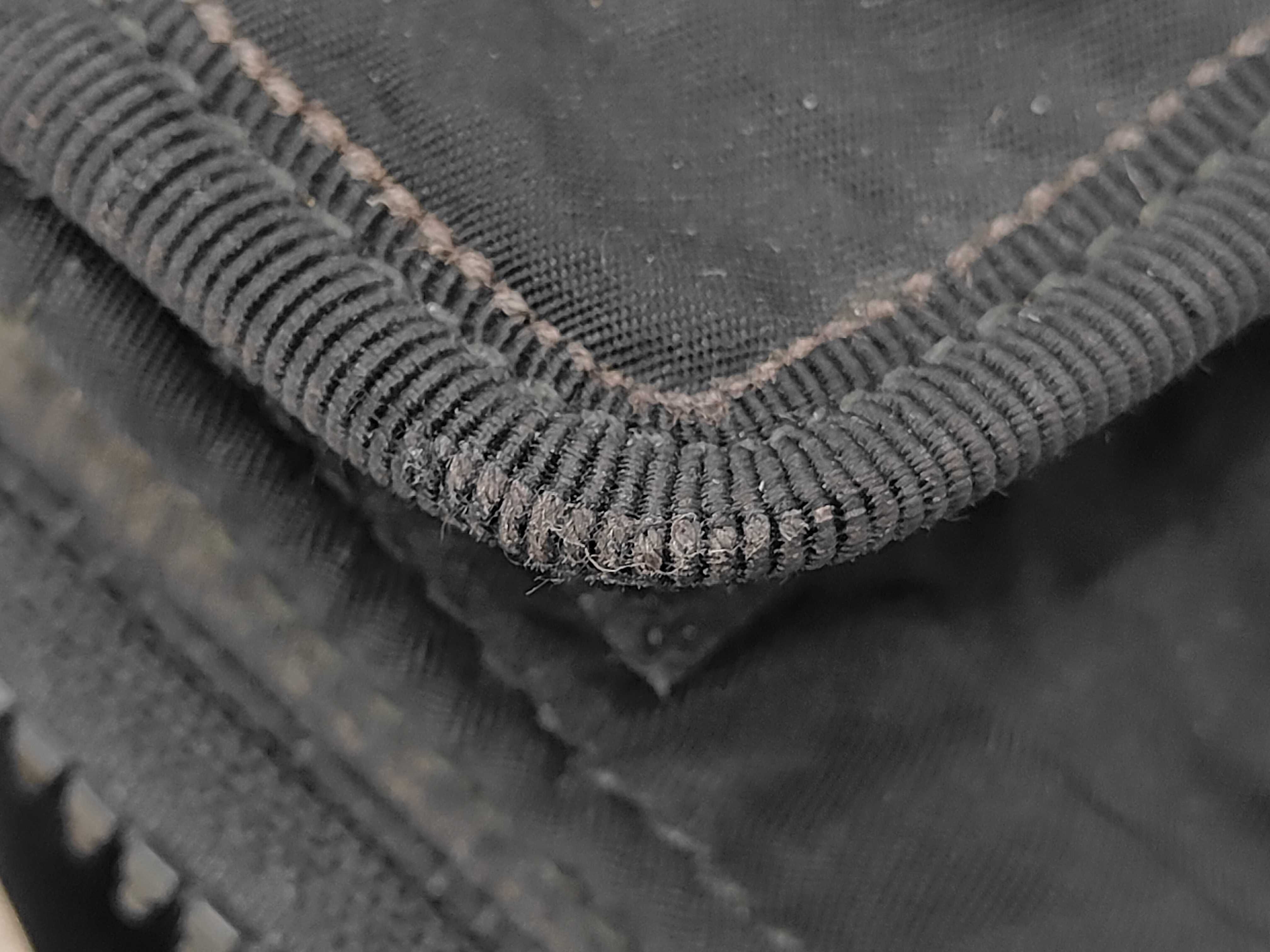 1980s Patch Black Nylon Waist Bag 536842 D026026522 — view 9