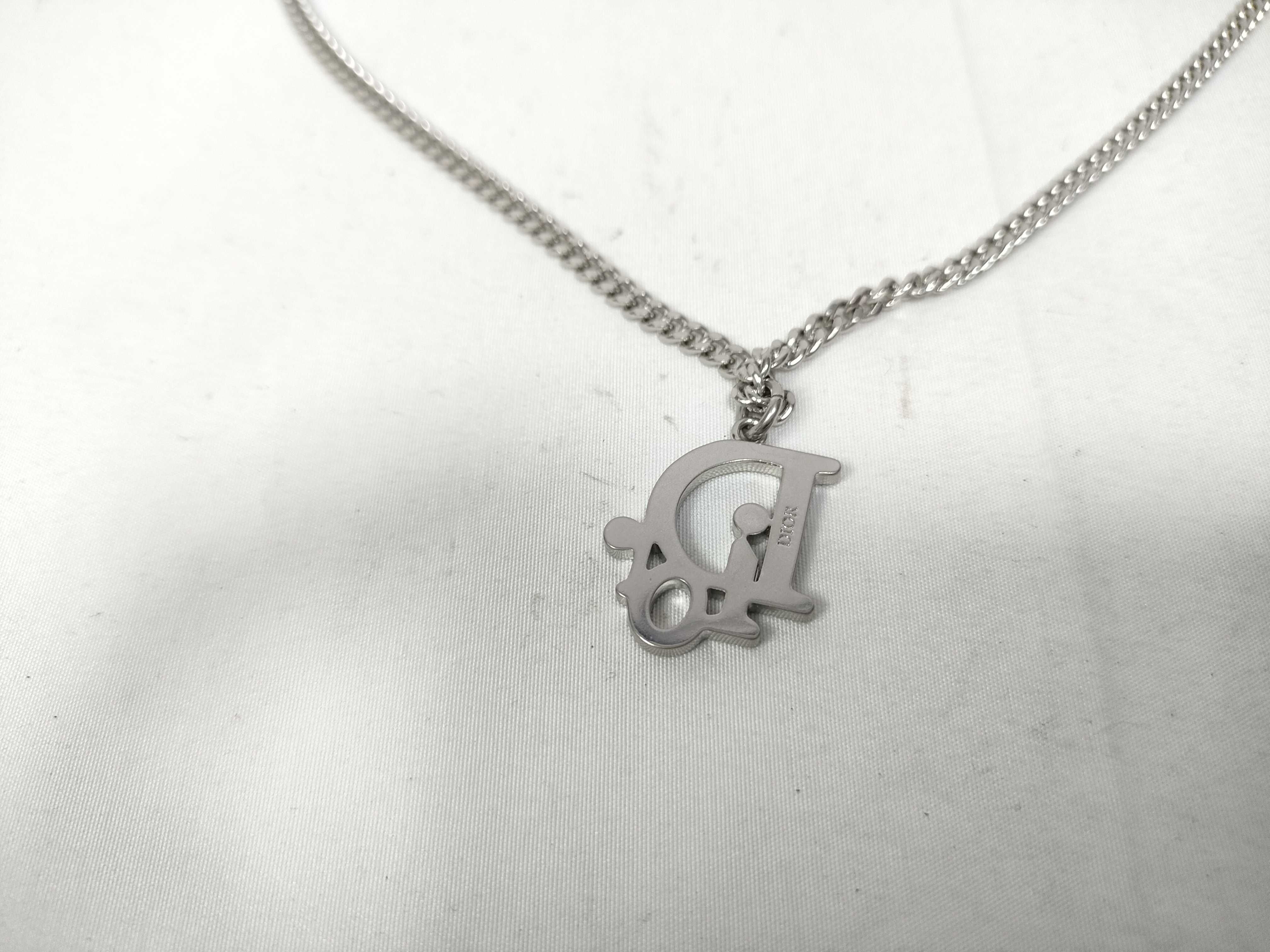 Oblique Logo Necklace — view 2