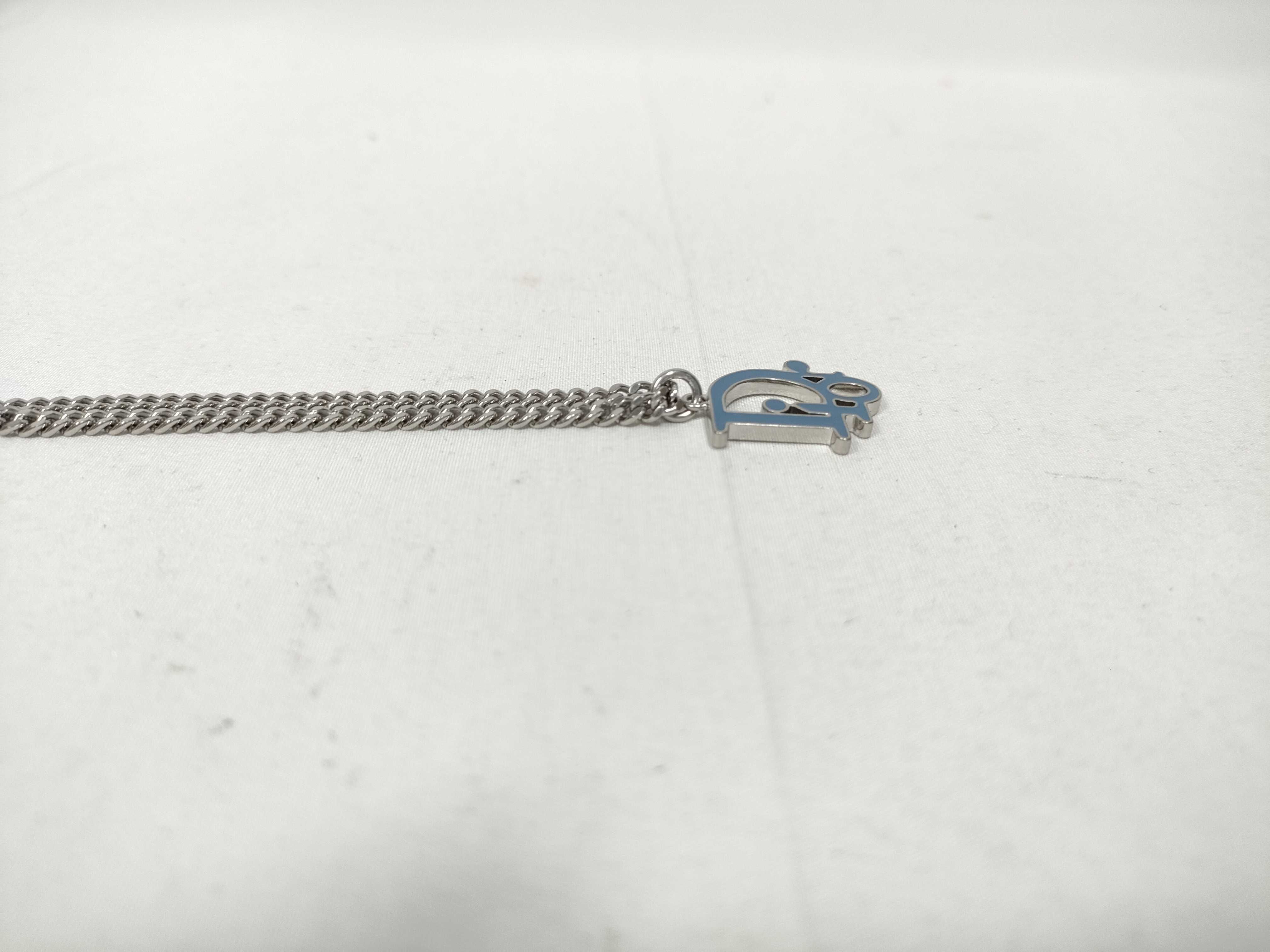 Oblique Logo Necklace — view 4