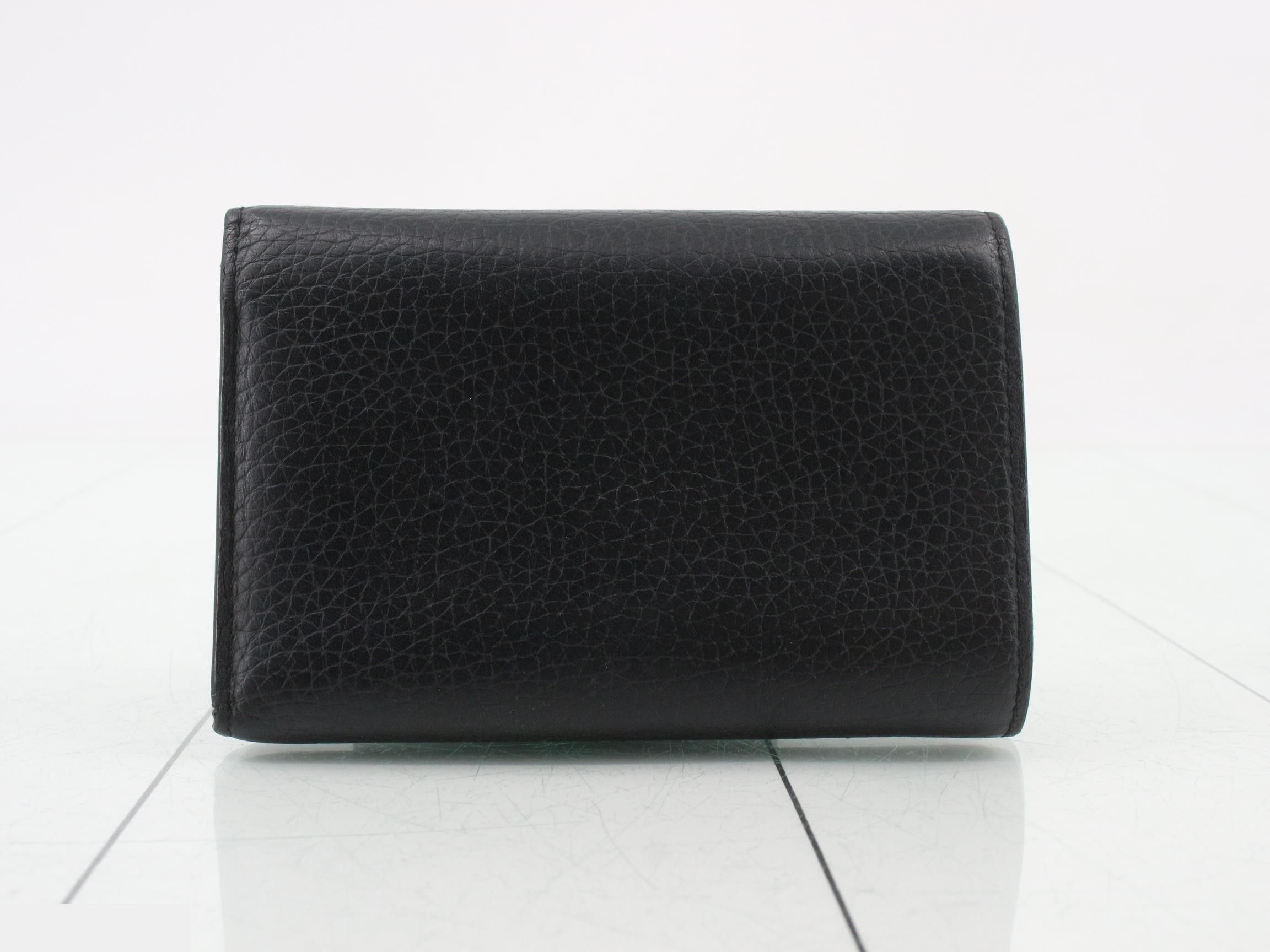 Portefeuille Capucines Tri-fold Wallet, Black, M62157 — view 2