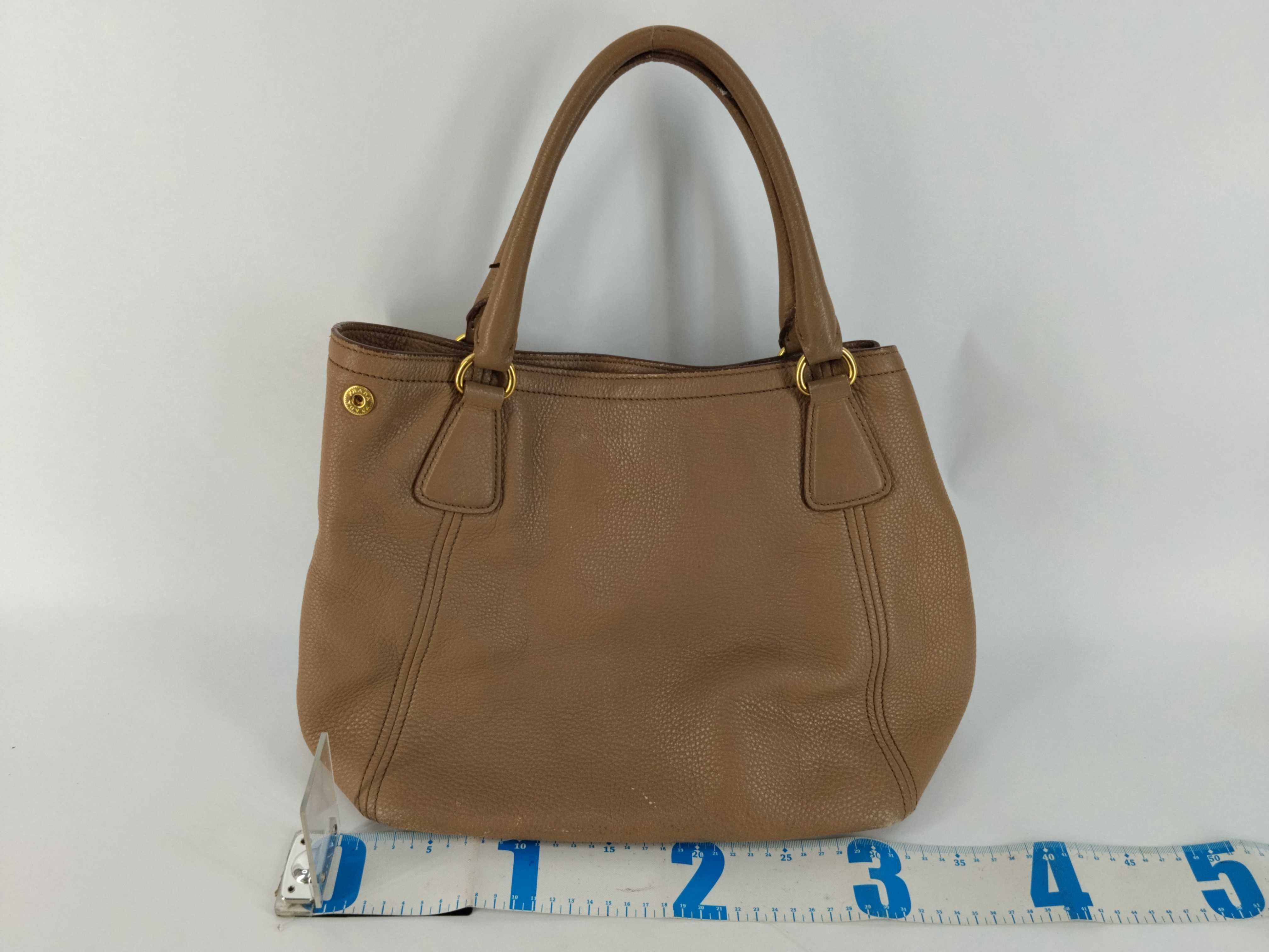 Leather 2-Way Tote Bag with Strap — view 2